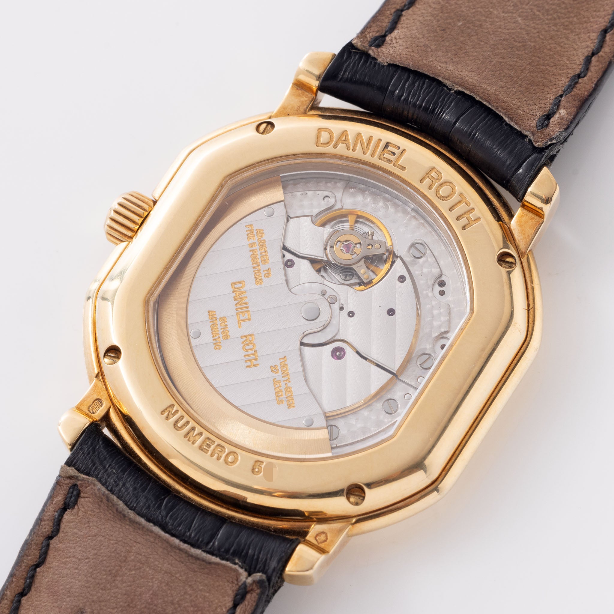 Daniel Roth "Le Sentier 177 Sport" Ref. 177 in 18K Yellow Gold