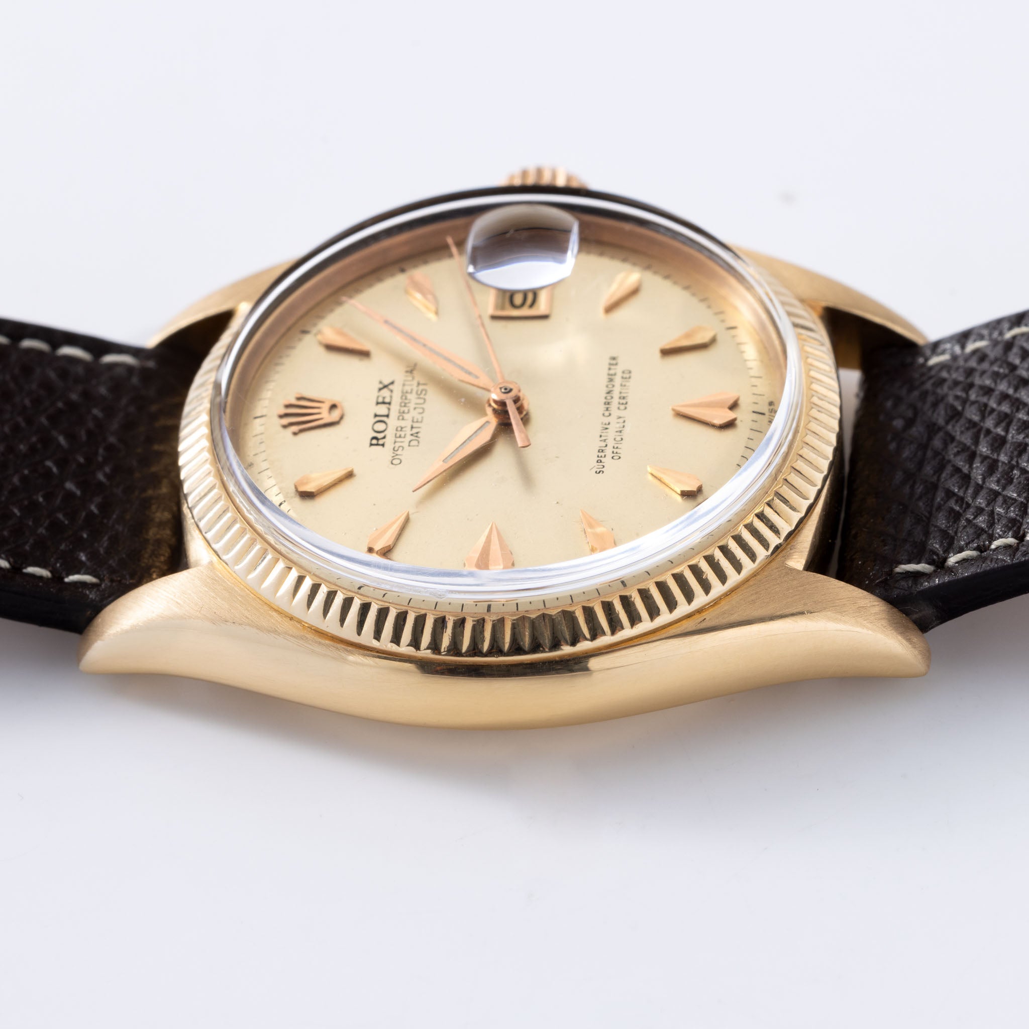 ROLEX DATEJUST 6605 Gelbgold