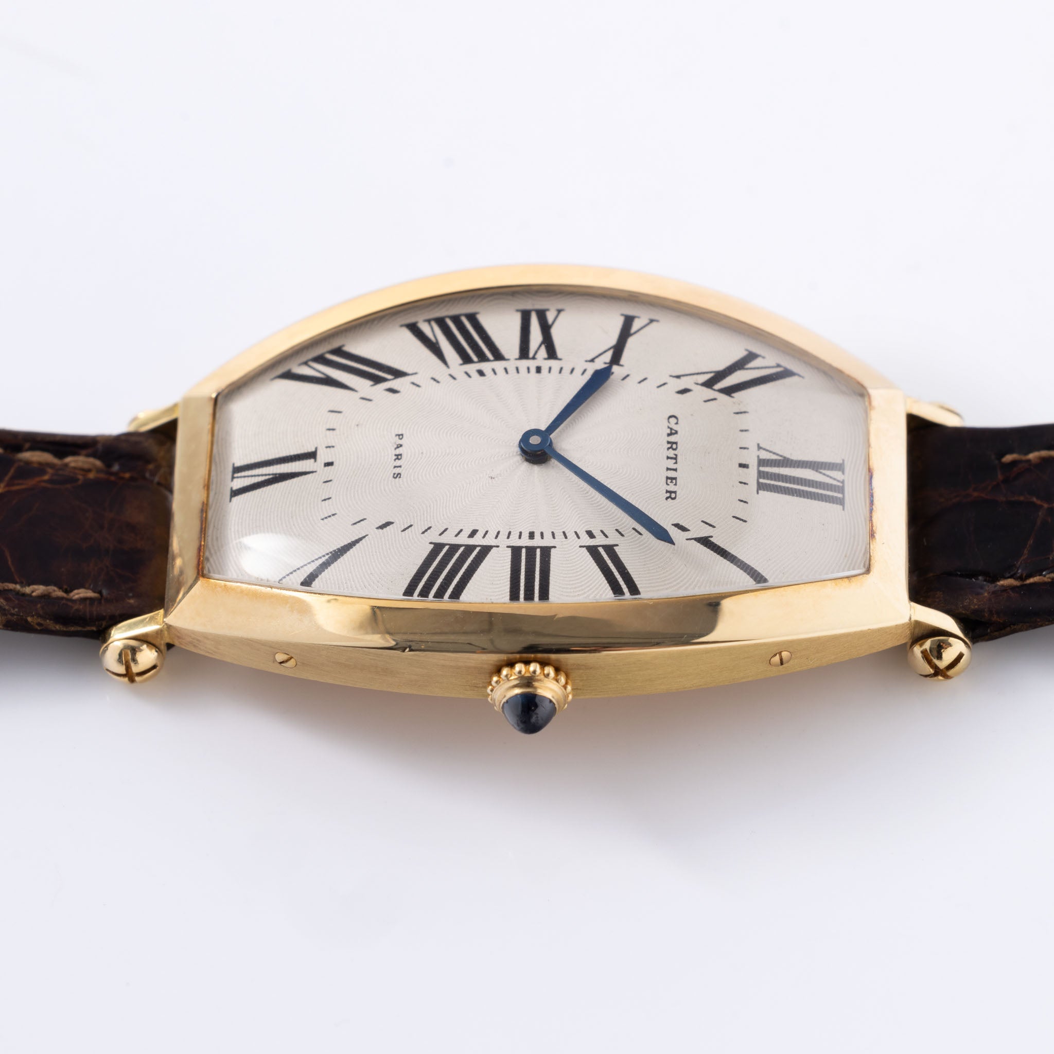 Cartier Paris Tonneau Jumbo 18 Karat Gelbgold