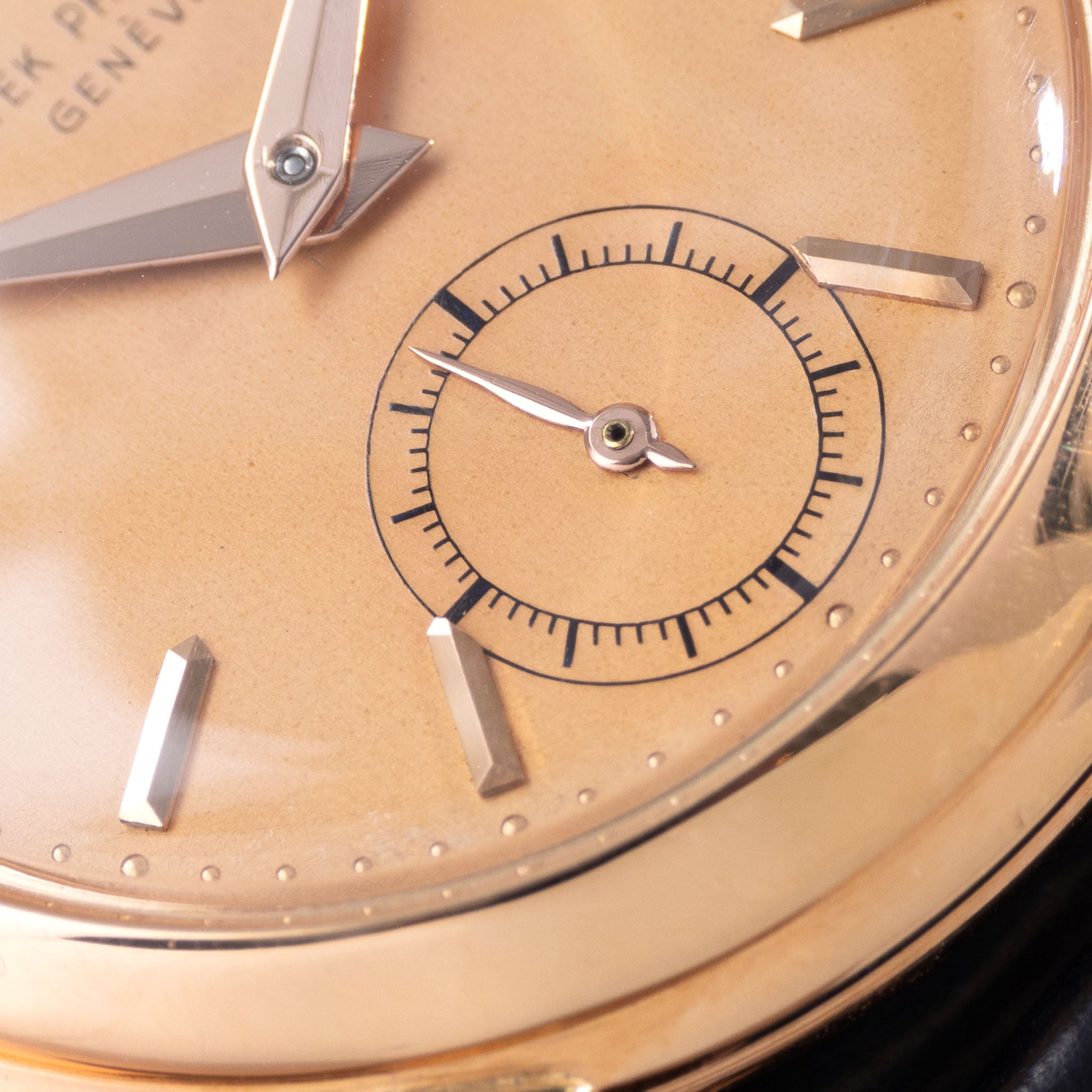 Patek Philippe Calatrava in 18k Rose Gold Ref. 2455R Salmon Dial and Patek Service