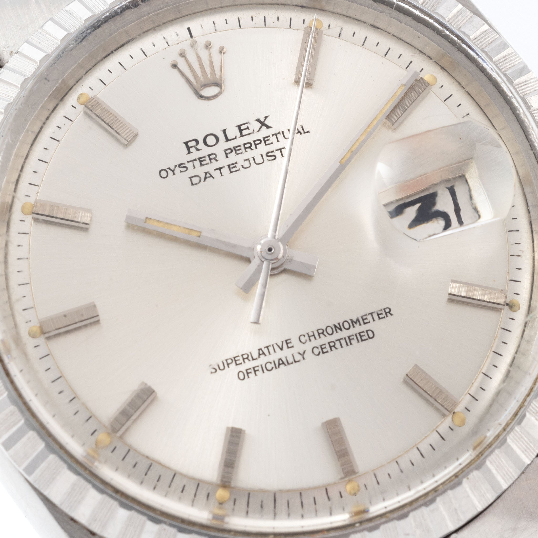 Rolex Datejust Silver Dial Ref 1603