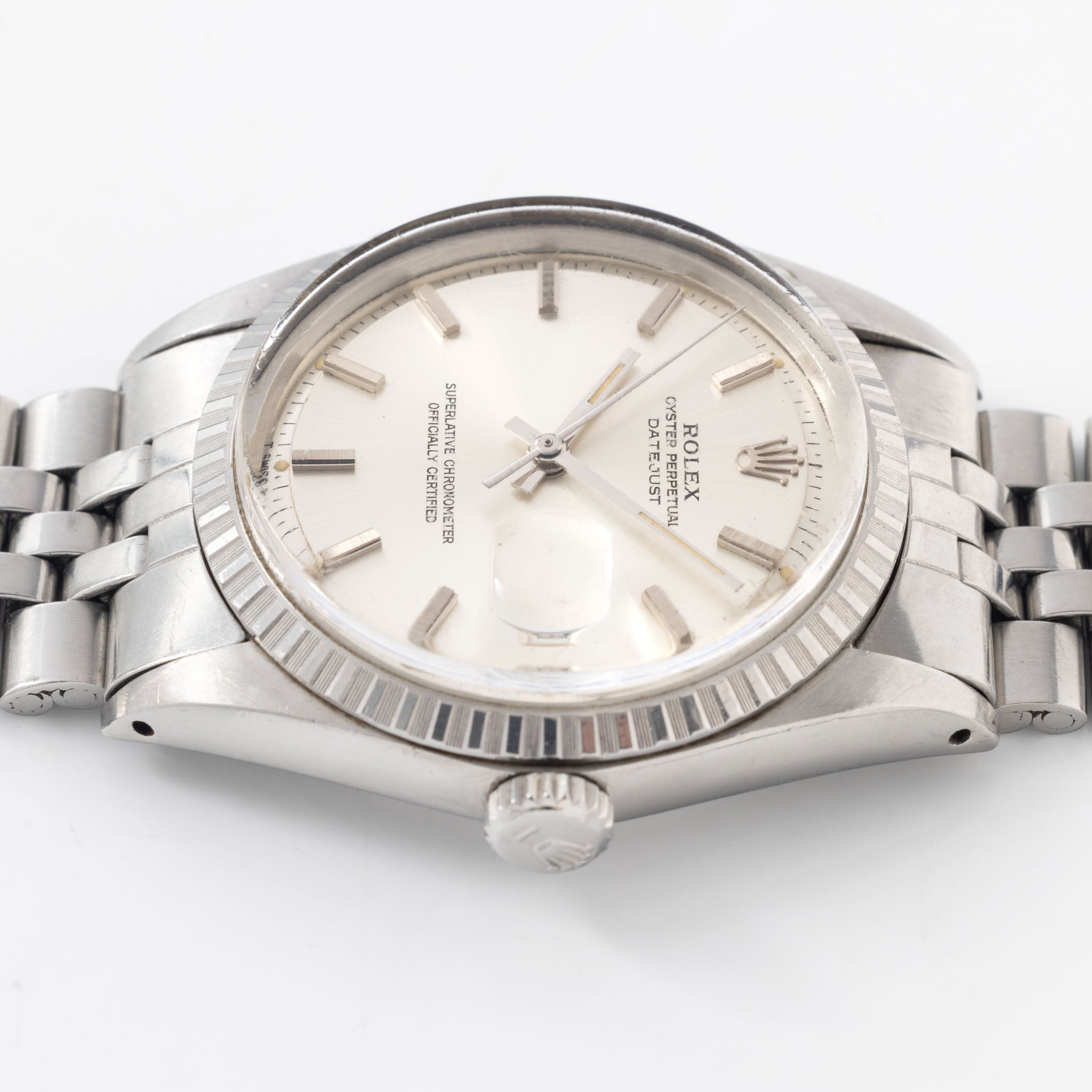 Rolex Datejust Silver Dial Ref 1603