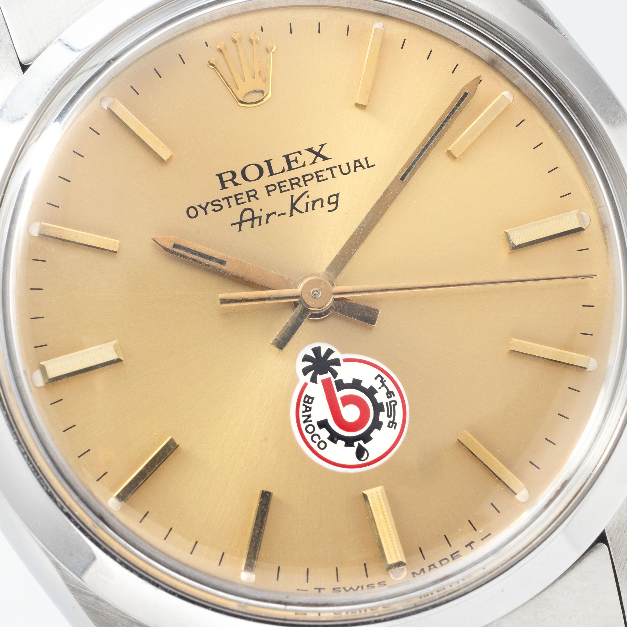 Rolex Airking "Banoco  " logo dial ref 5500