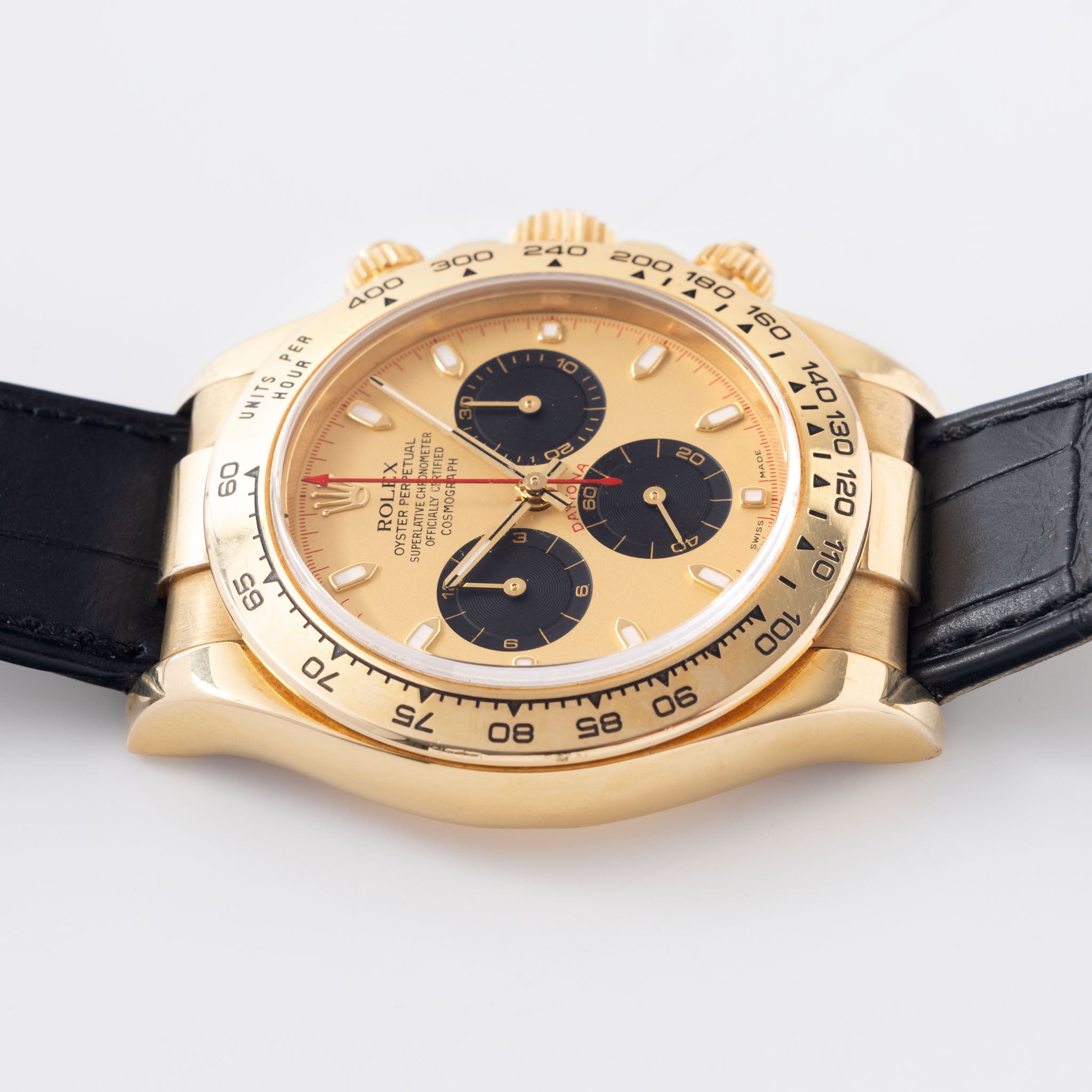 Rolex Daytona “Lemon” Dial in 18k Yellow Gold Ref. 116518