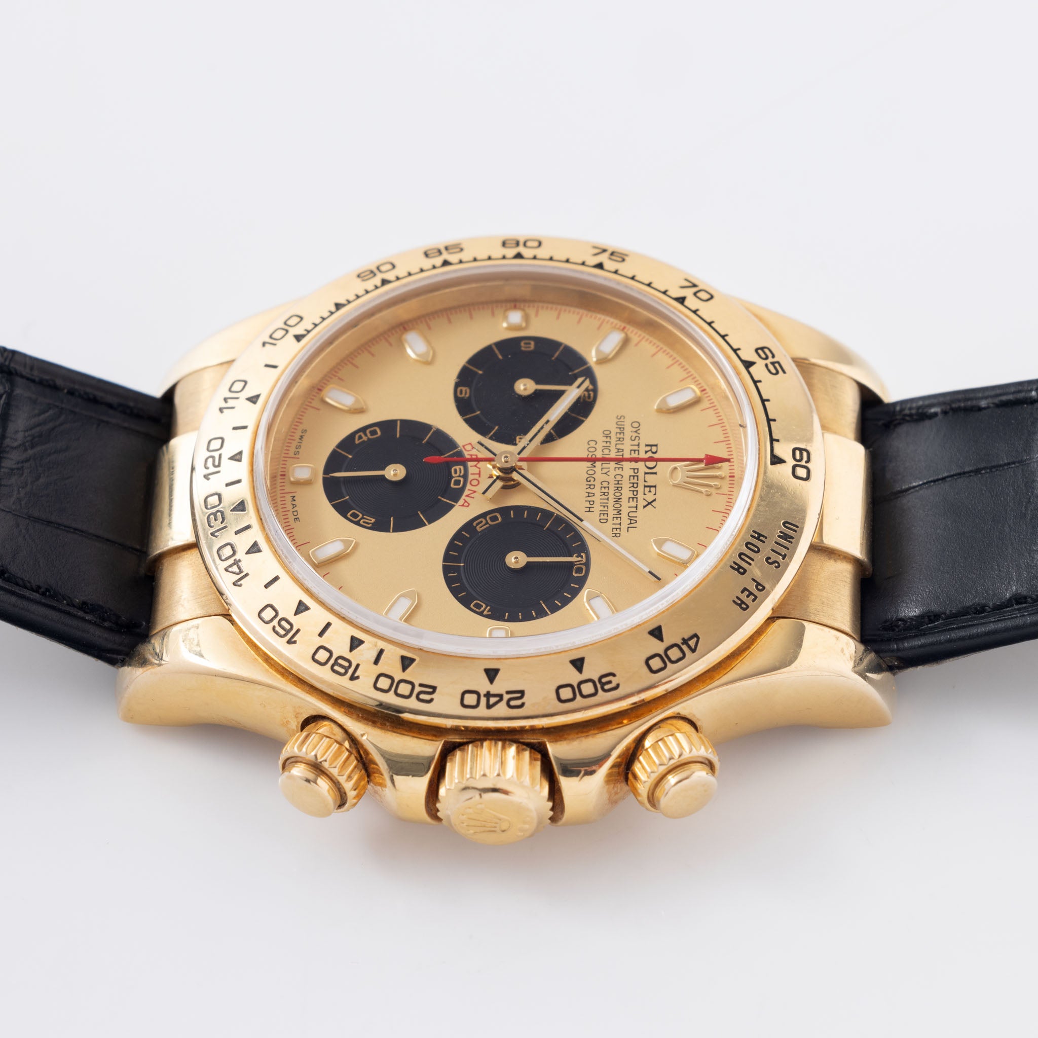 Rolex Daytona “Lemon” Dial in 18k Yellow Gold Ref. 116518