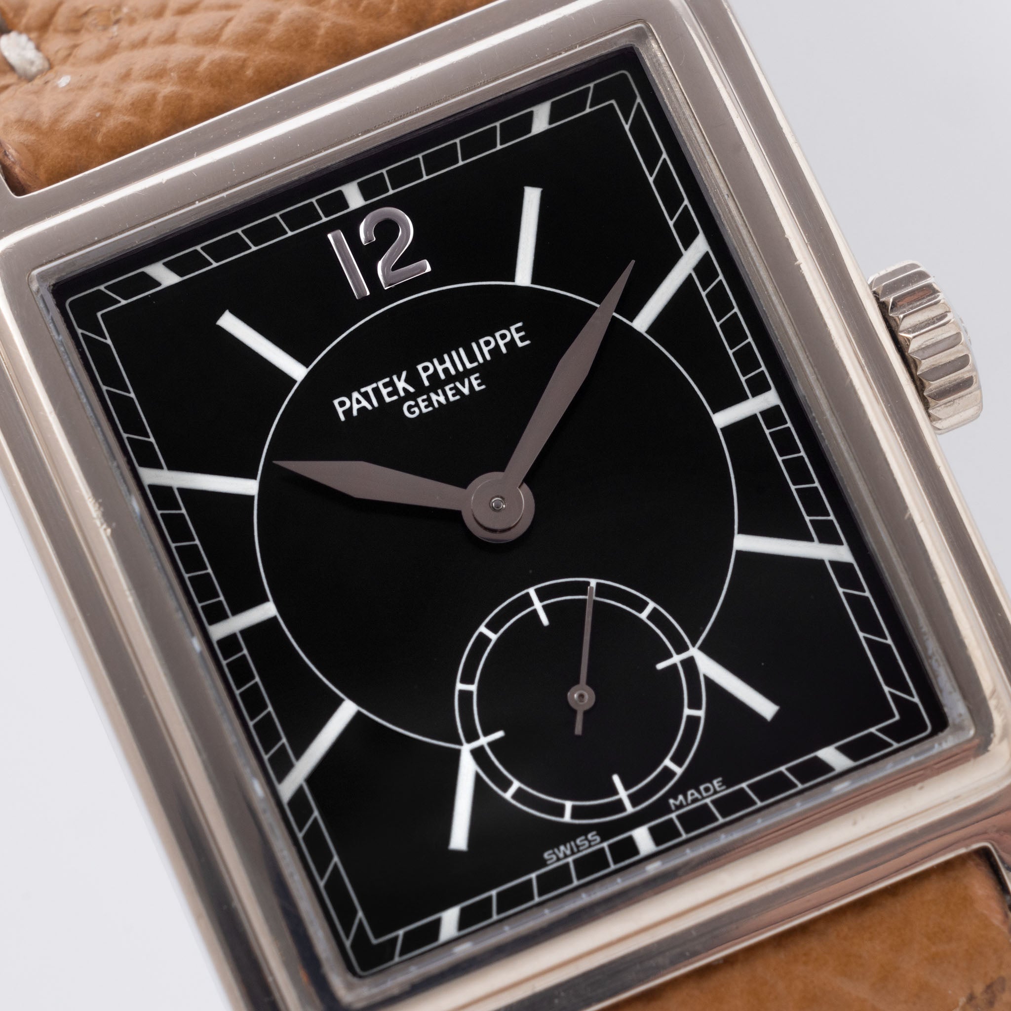 Patek Philippe Gondolo 5010G  black dial with original box and certificate of origine