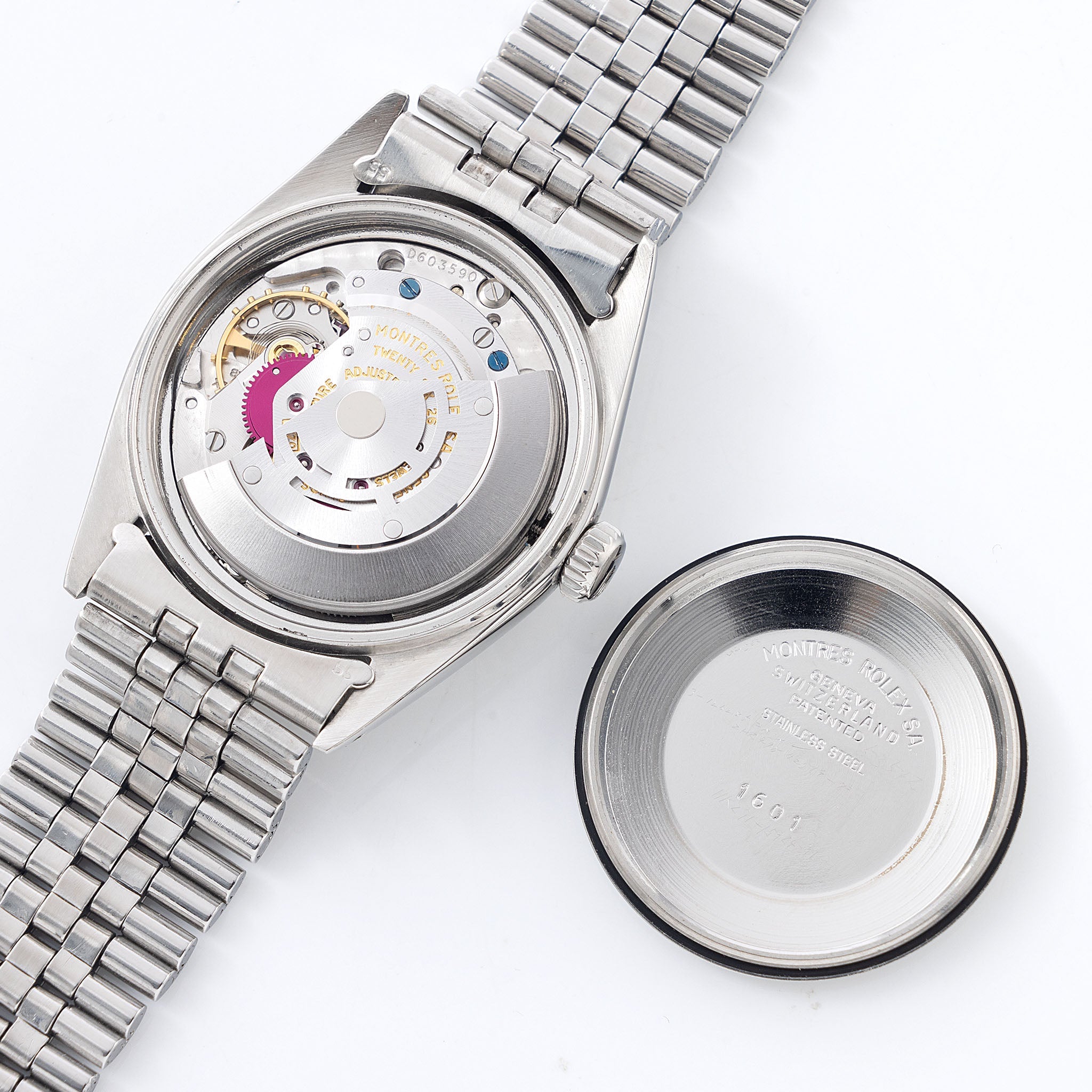 Rolex Datejust Silver Sigma Dial Ref. 1601