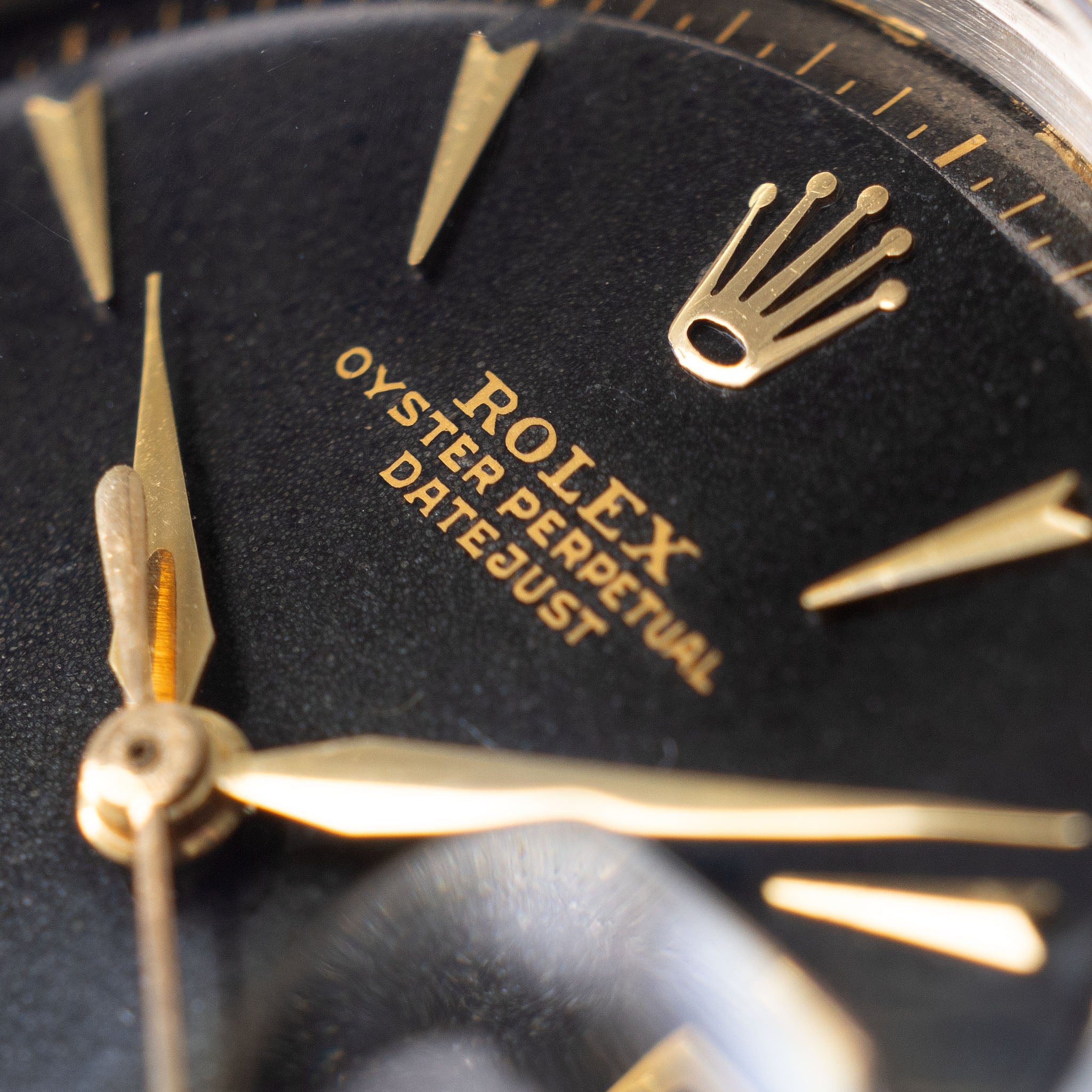 Rolex Datejust Gilt Dial ref. 6605 Steel and Gold Execution