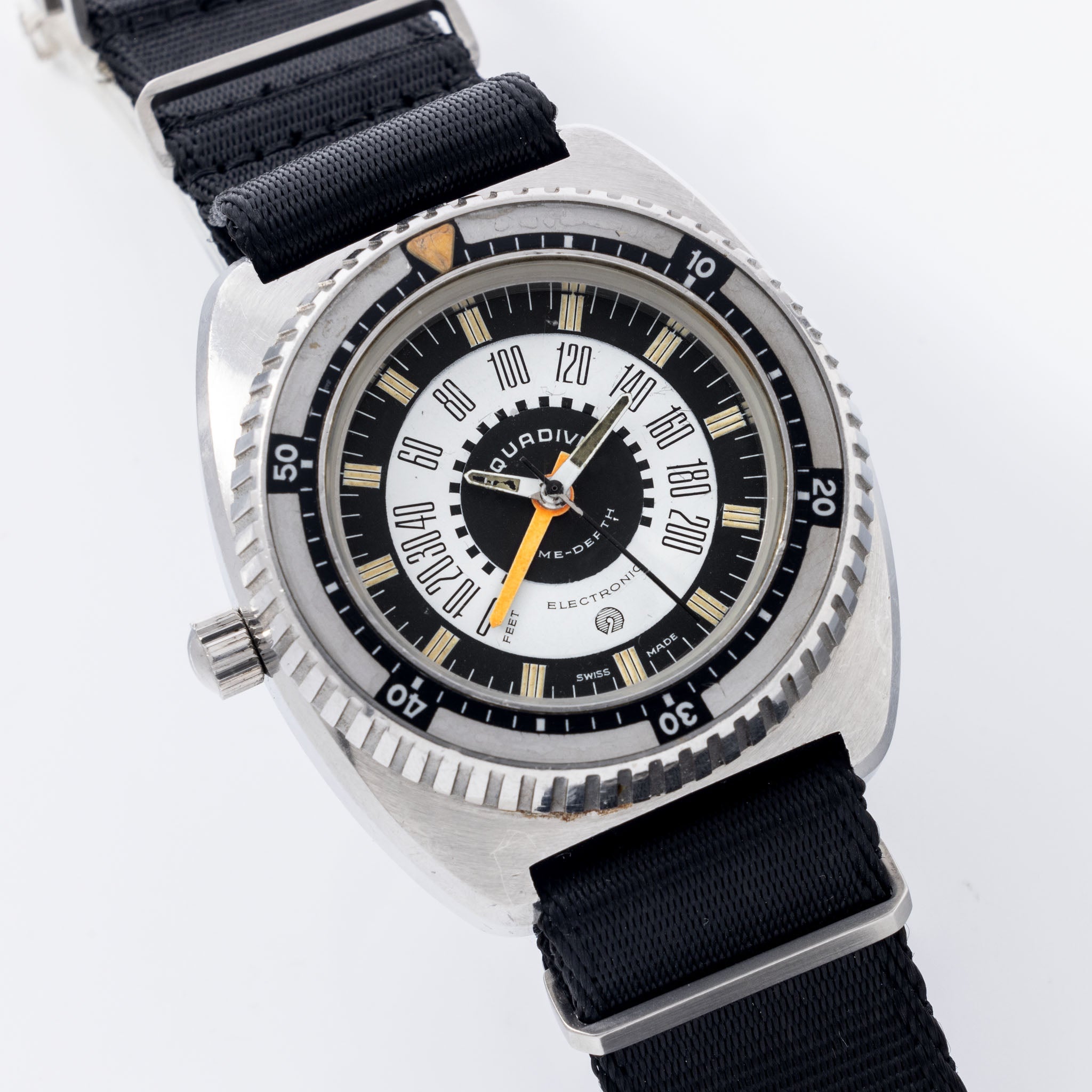 Aquadive Time-Depth Electronic Dive Watch