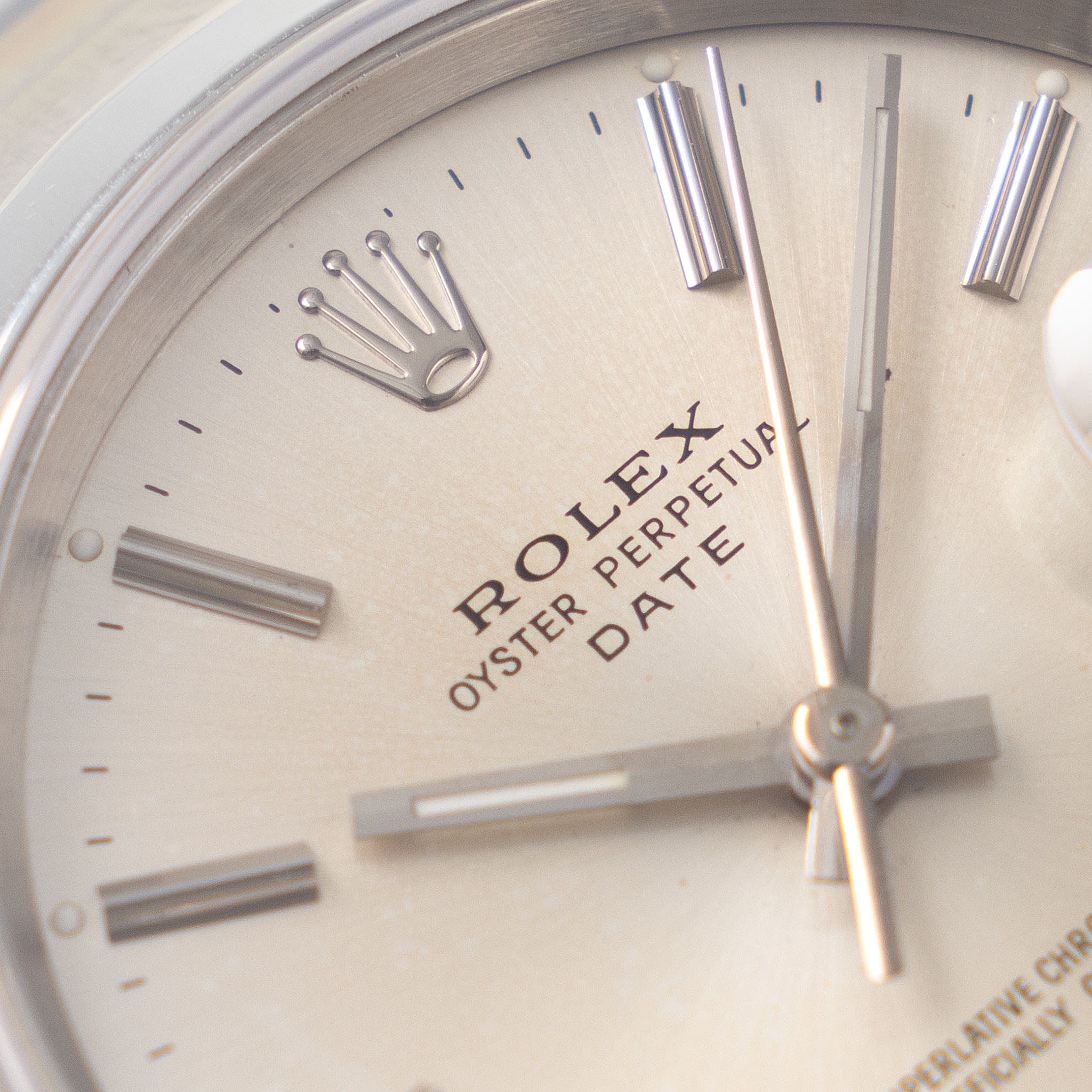 Rolex Oyster Perpetual Date Silver Dial Ref. 15200