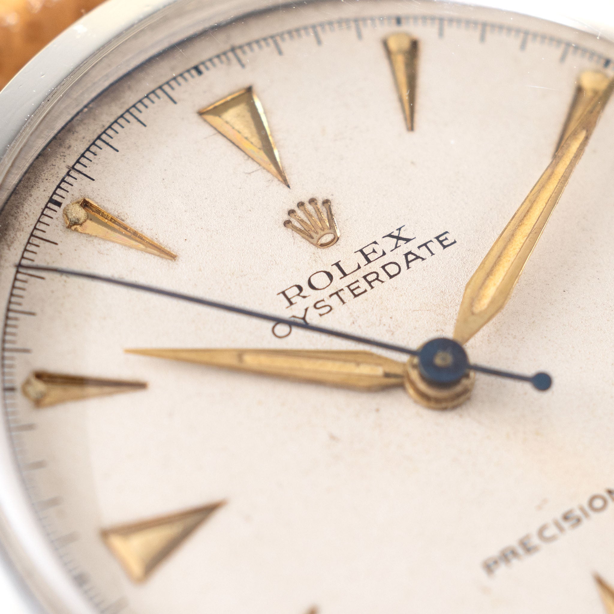 Rolex Oysterdate Precision Silver Dial Ref. 6094