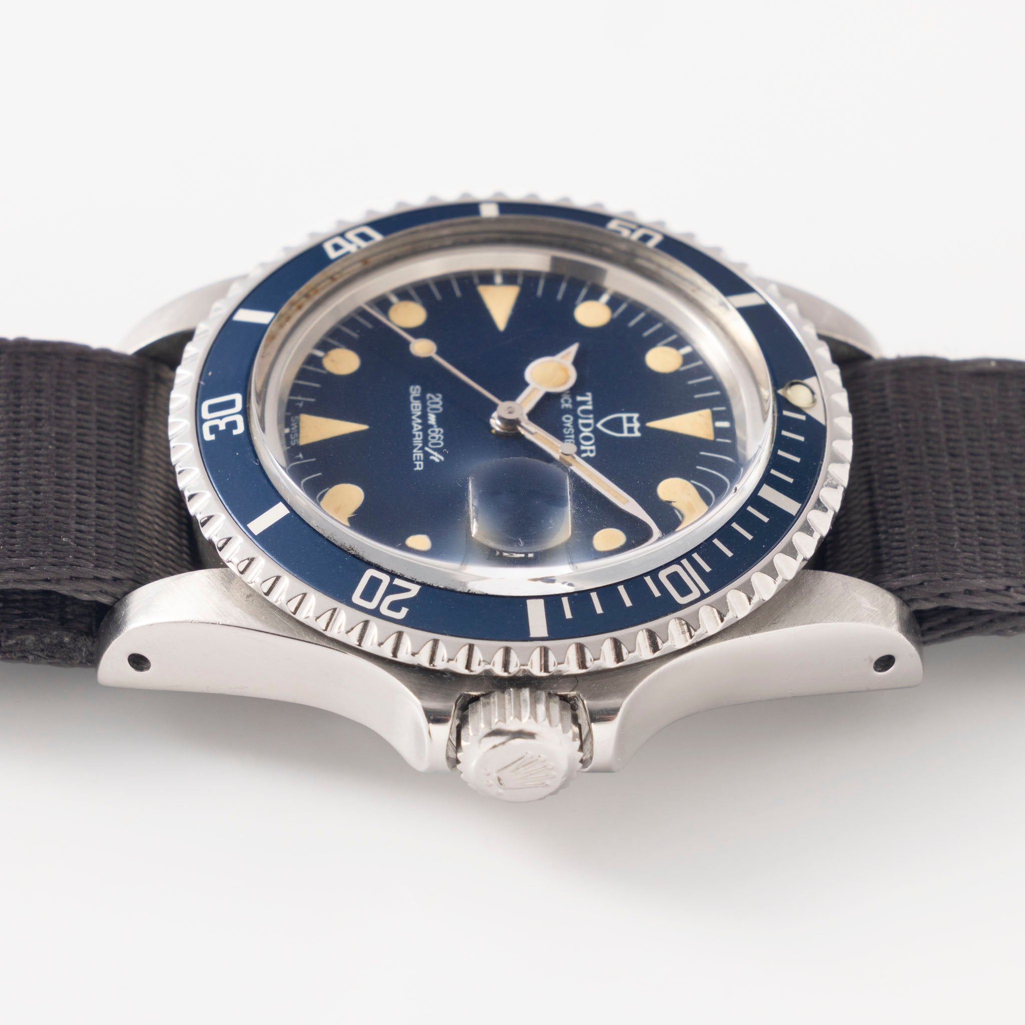 Tudor Submariner Date Blue Dial "Lollipop" Ref. 76100