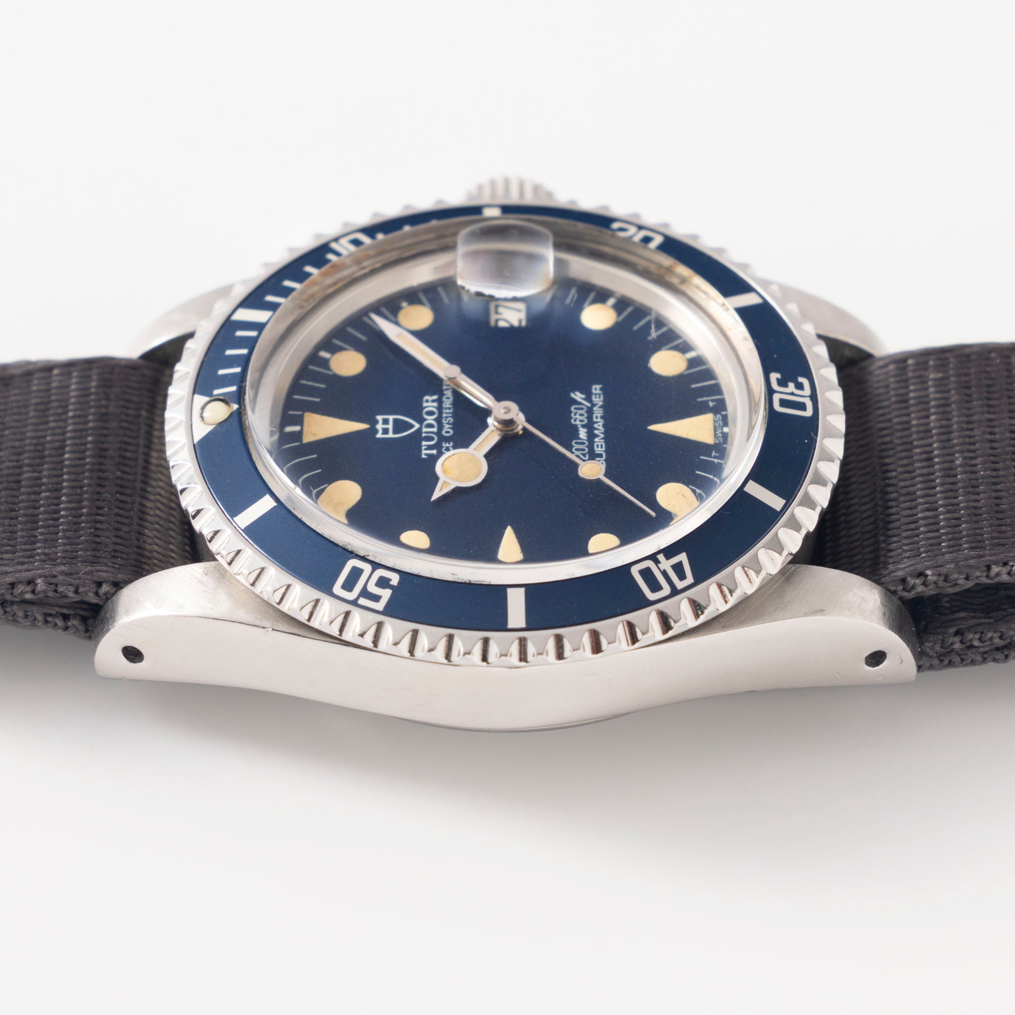 Tudor Submariner Date Blue Dial "Lollipop" Ref. 76100