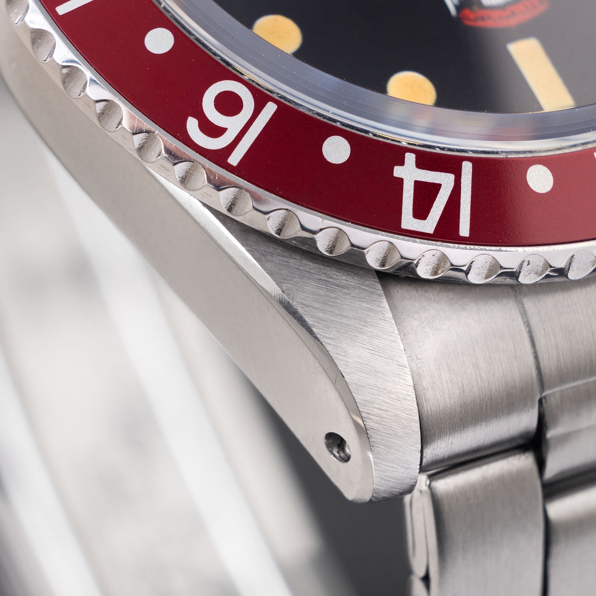Rolex GMT-Master 1675 UAE ministry of Defence/ Quraysh Hawk logo dial with Rolex Geneva service papers