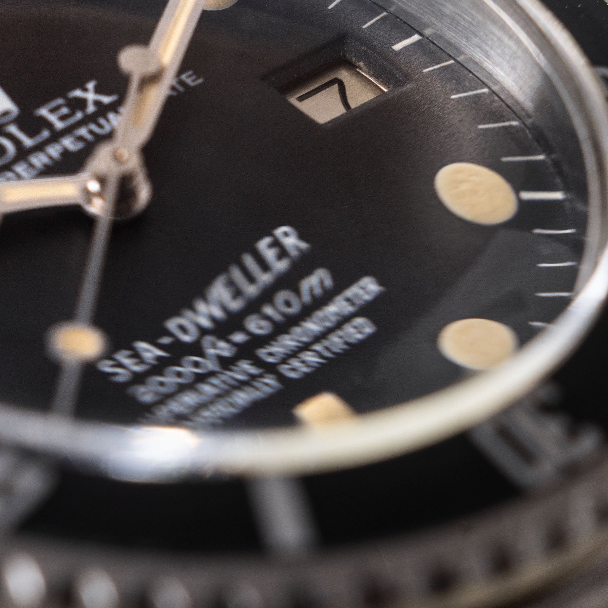 Rolex Sea-dweller ref 1665 MK2 Rail dial with Vivid Patina Box and Service Papers