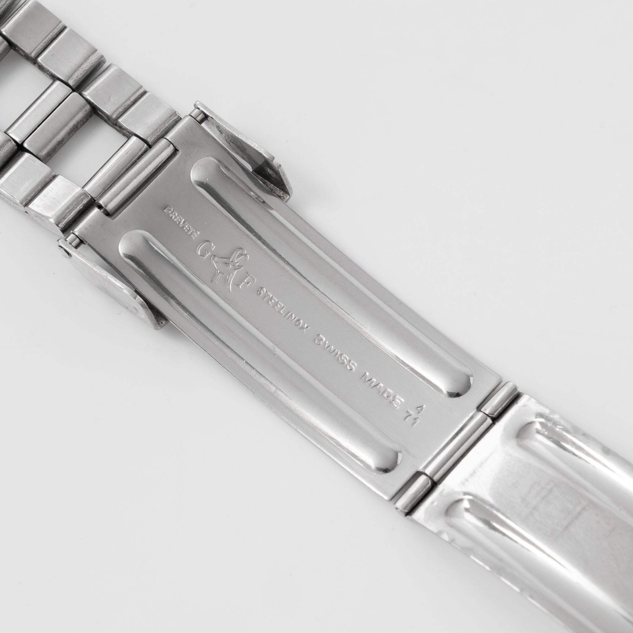 Zenith El primero A384 “Panda Tropical Dial" with Gay Frères Ladder Bracelet