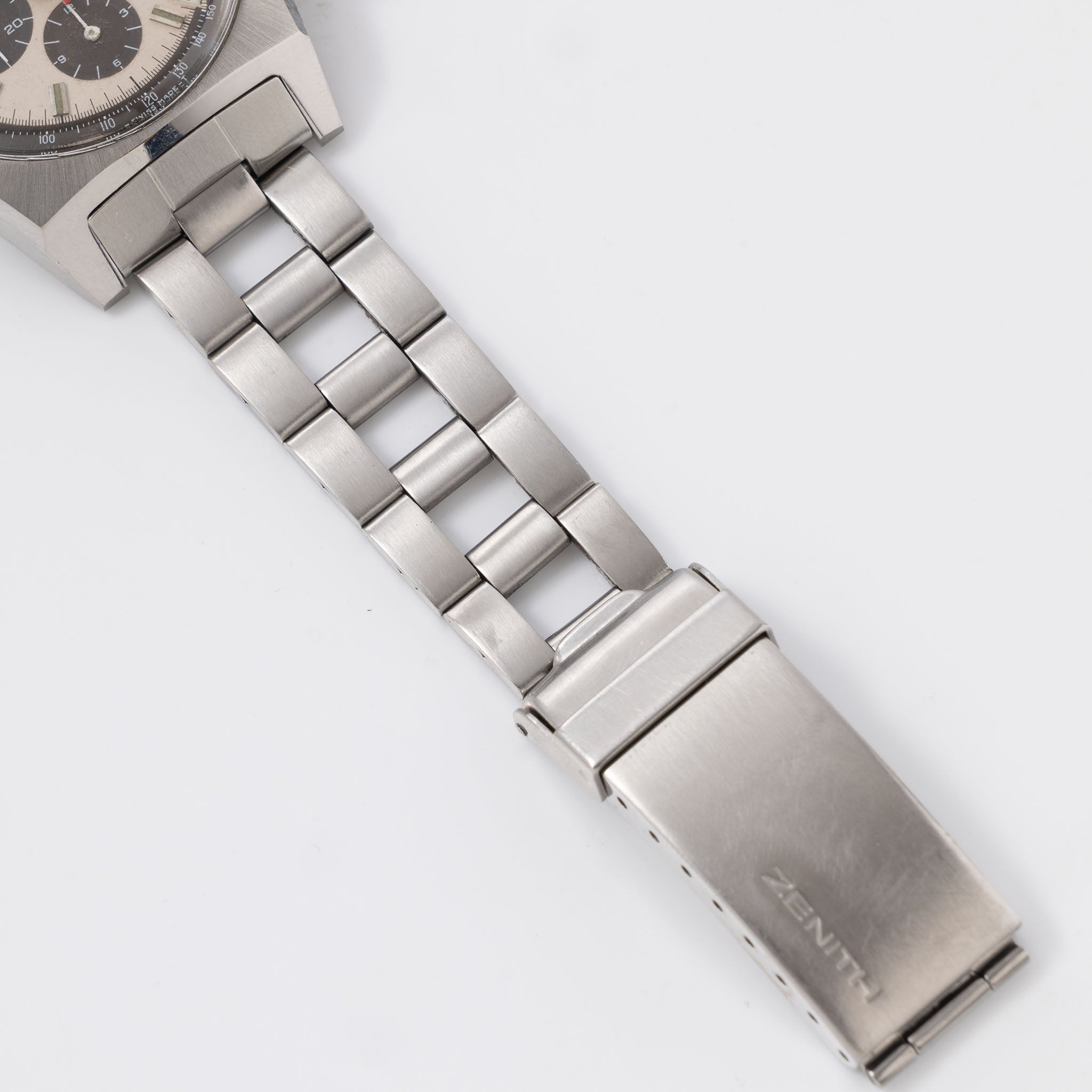 Zenith El primero A384 “Panda Tropical Dial" with Gay Frères Ladder Bracelet