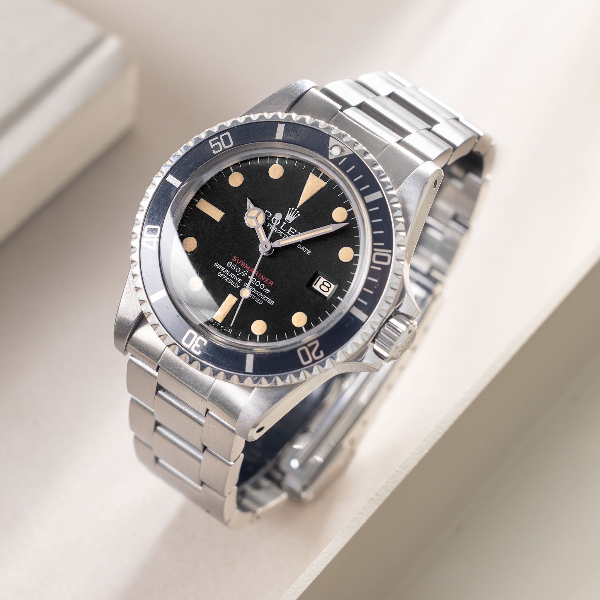 Rolex Submariner Mk4 Red ref. 1680