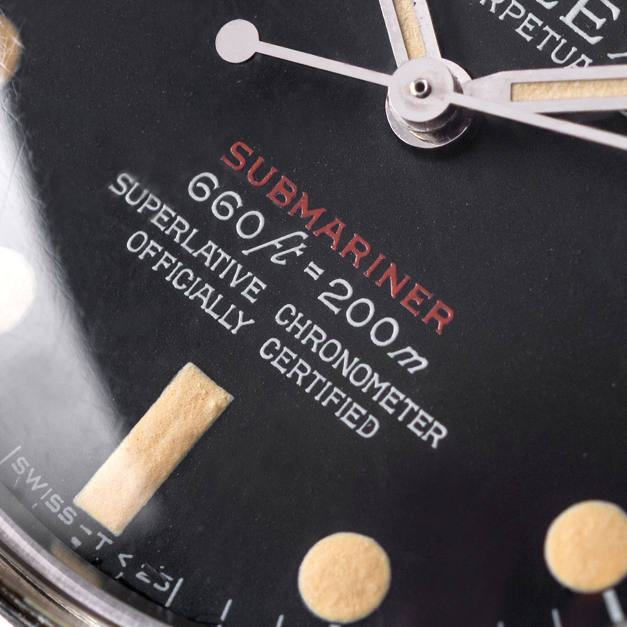 Rolex Submariner Mk4 Red ref. 1680