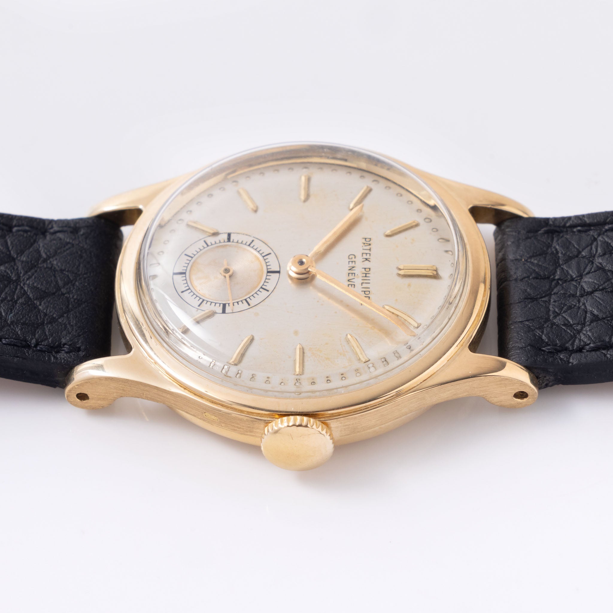 Patek Philippe Calatrava Aquatic ref. 2451 in 18k yellow gold Silver dial