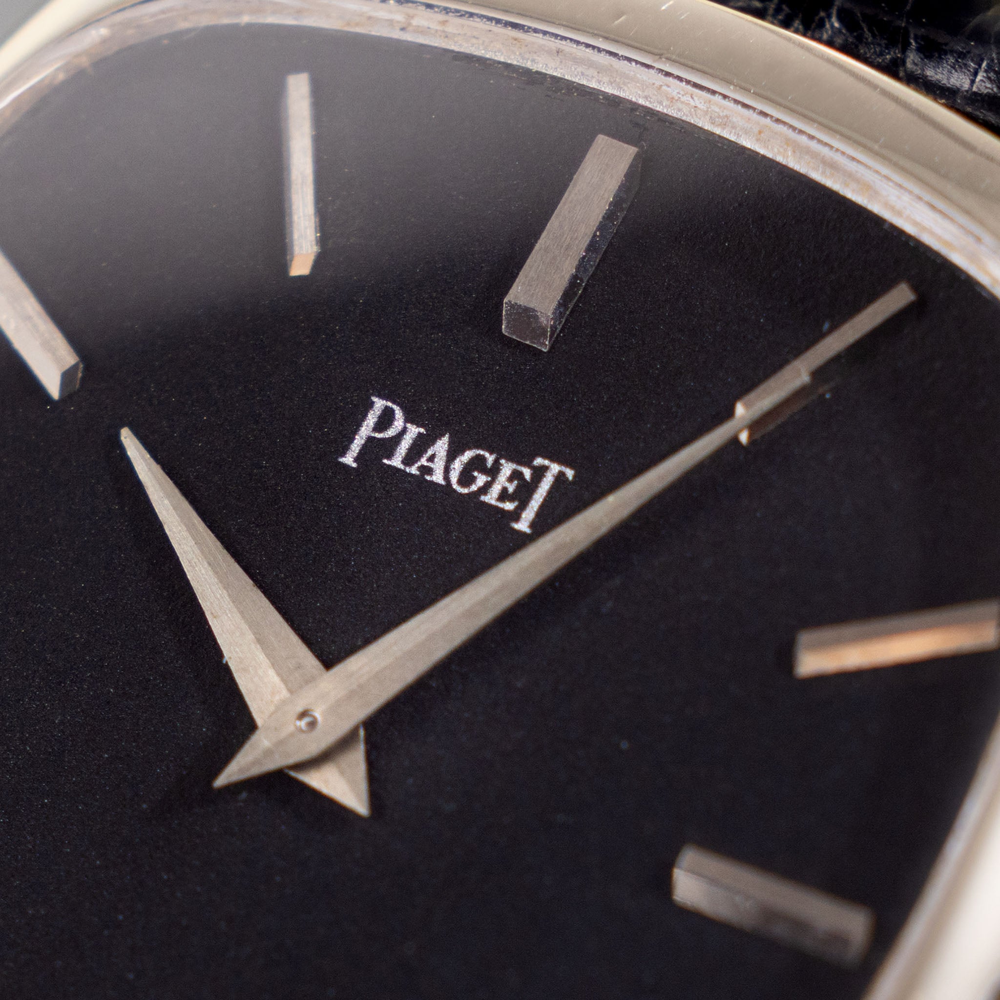 Piaget Emperador “Ultra Thin” Dresswatch Black Dial ref. 9591  in 18k white gold