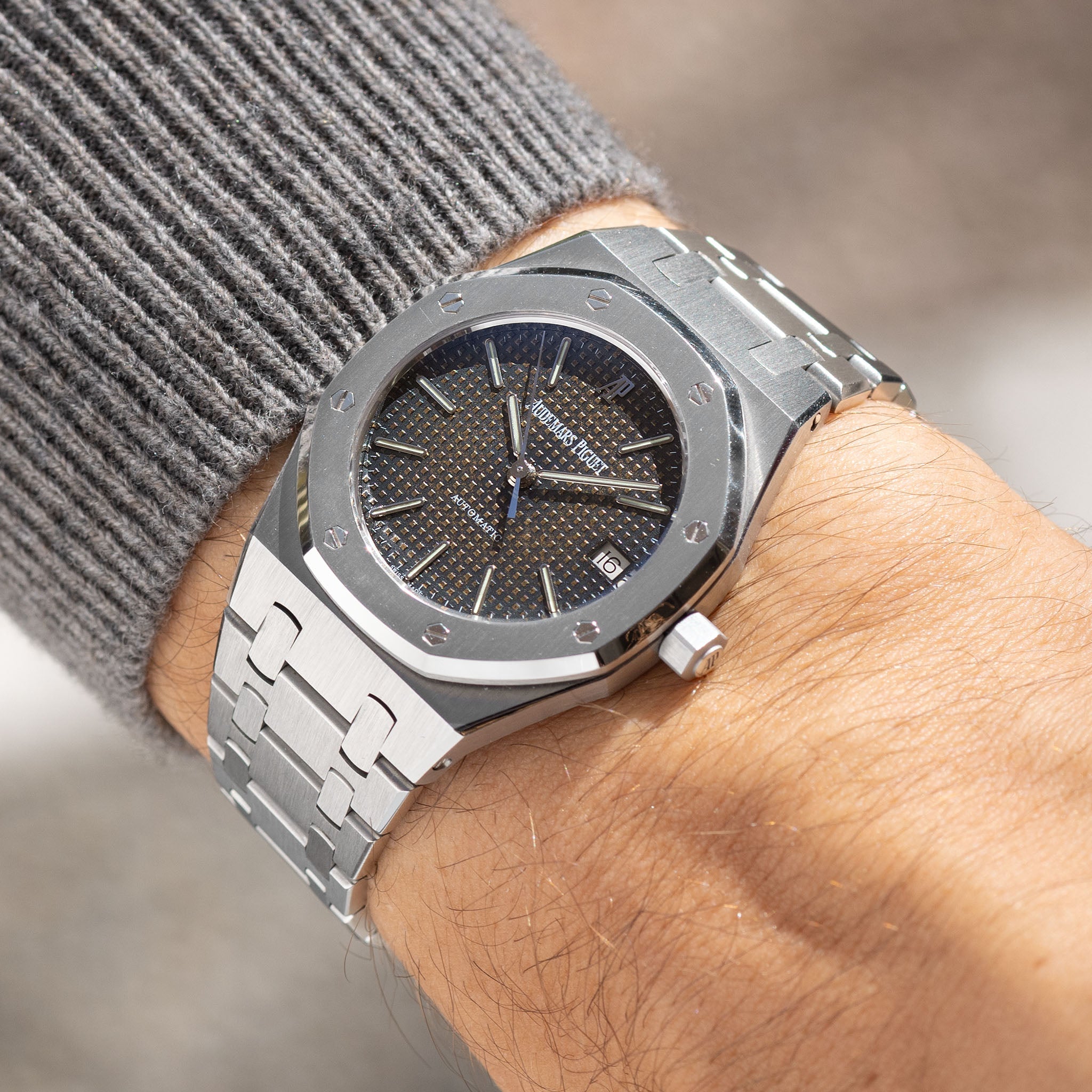 Audemars Piguet Royal-Oak Tropical MK2 Dial with Box Extract of Archives and Service Papers