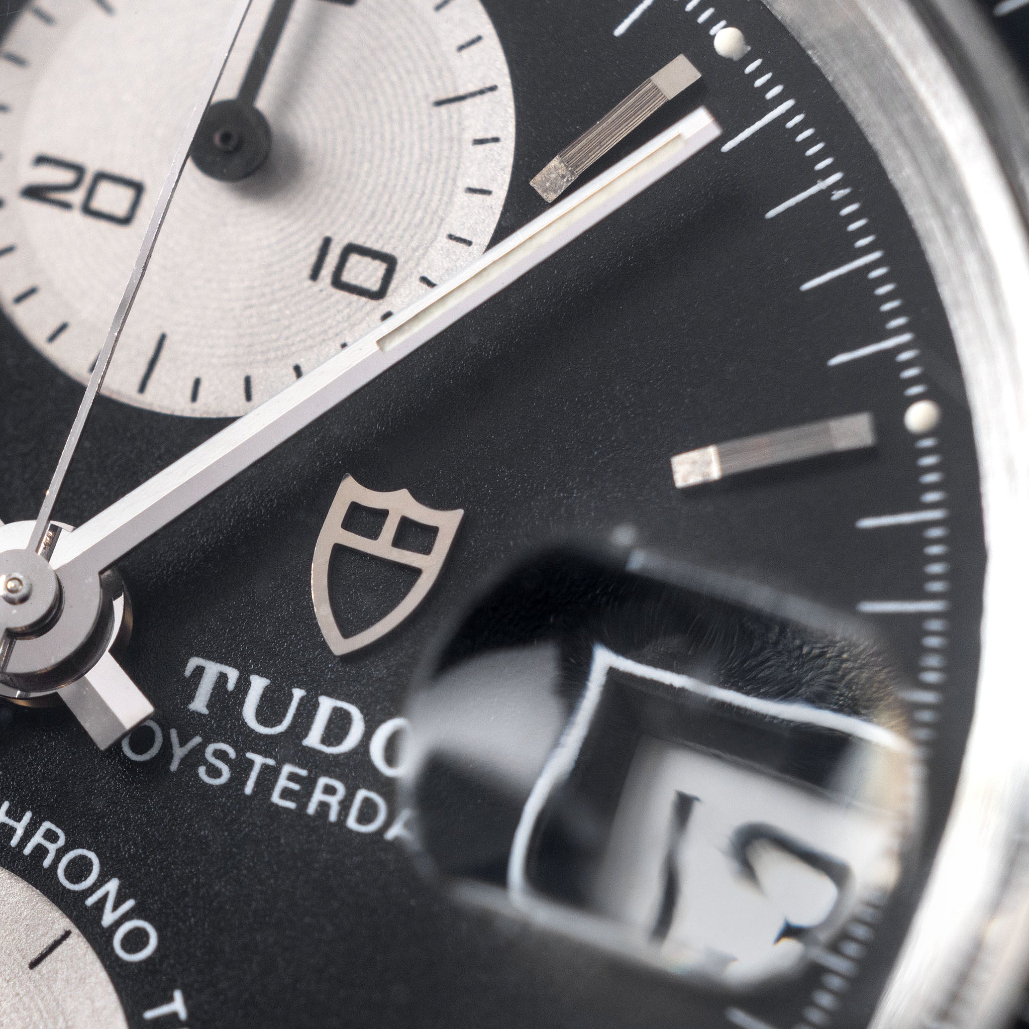 Tudor Oysterdate Big Block Chronograph Black Dial ref. 79170