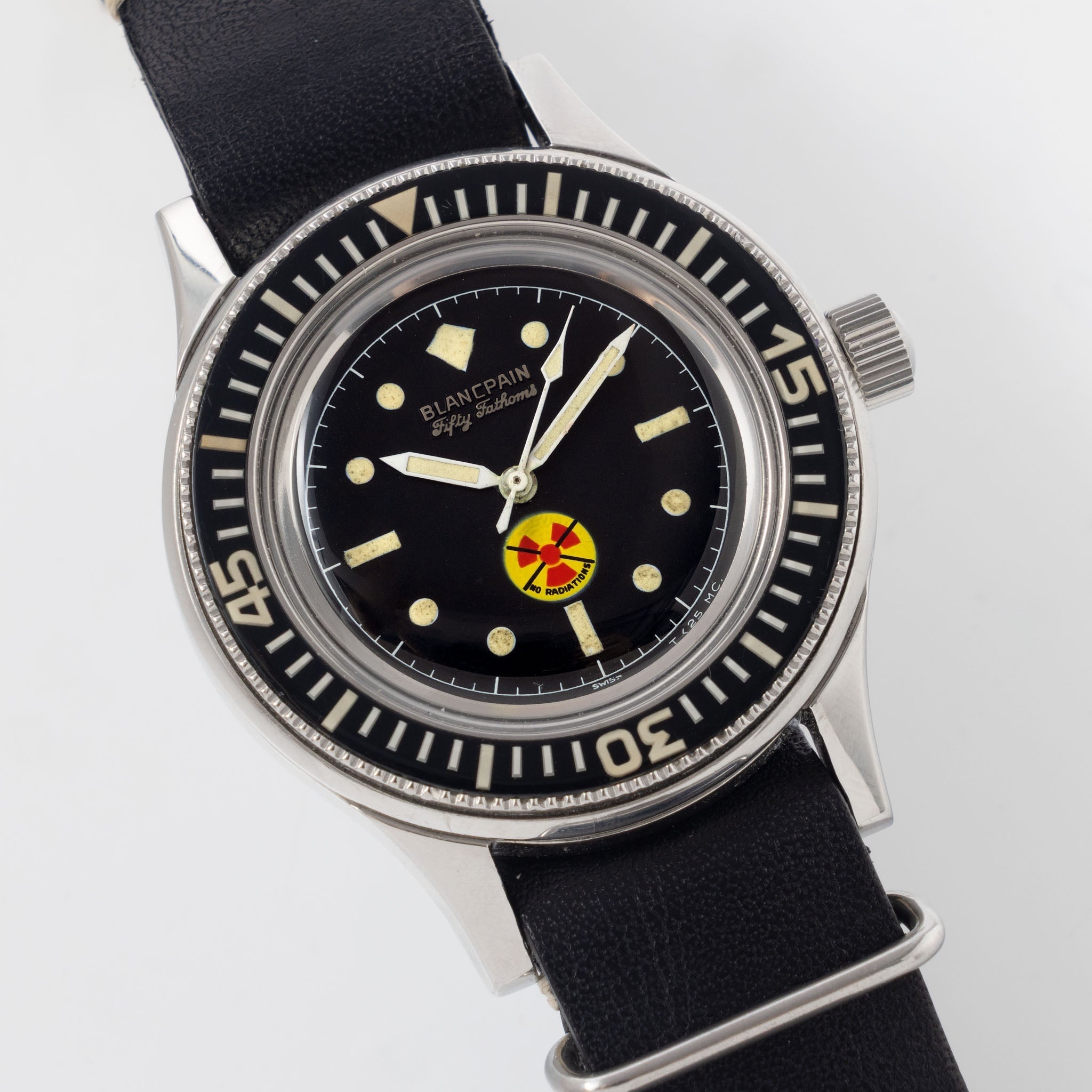 Blancpain Fifty Fathoms No-Rad Bundeswehr Dive Watch with Blancpain Heritage Restoration
