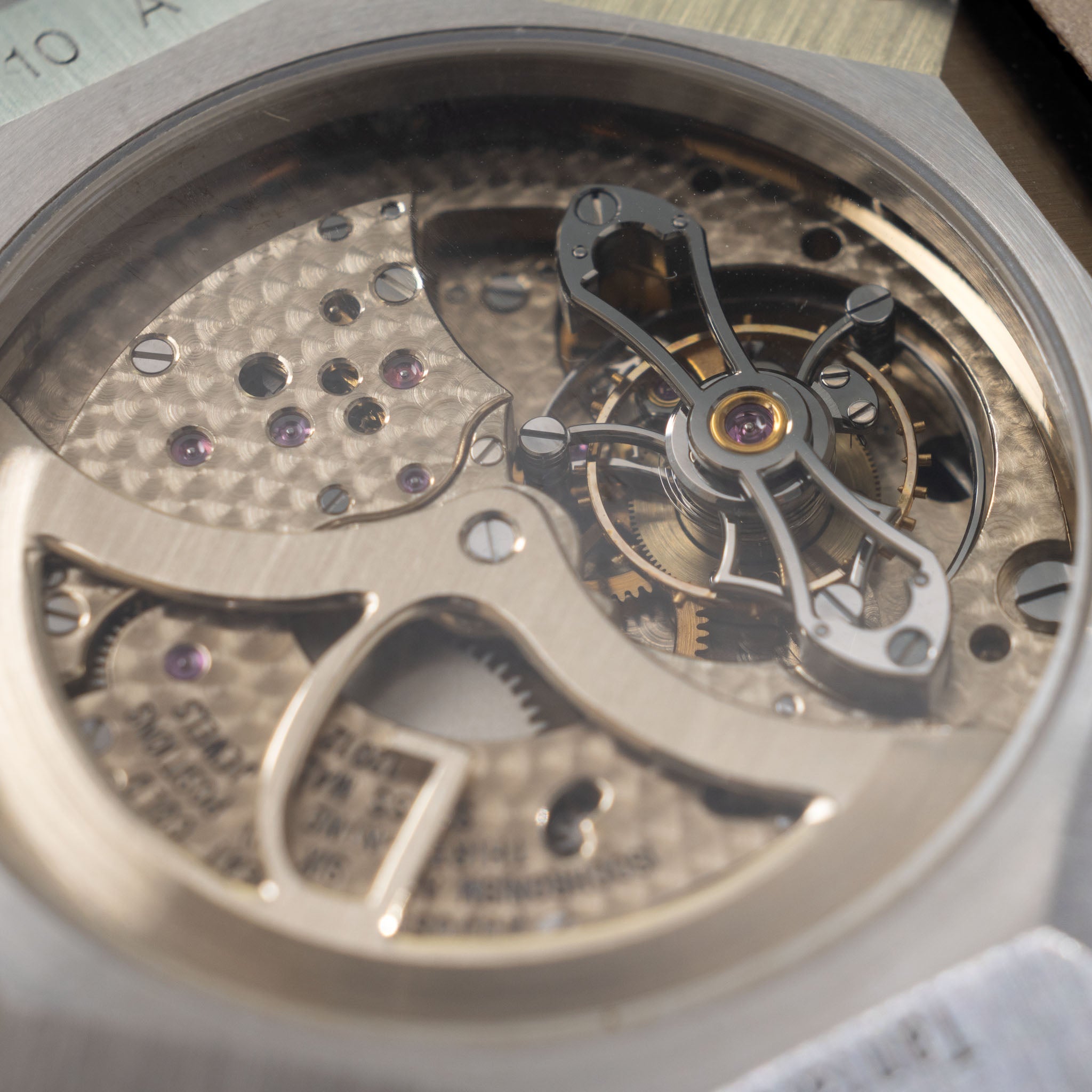 Gérald Genta Octo Perpetual Calendar , Moonphase , World time, GMT,Tourbilion in platinum / tantalum ref OTW.76 
