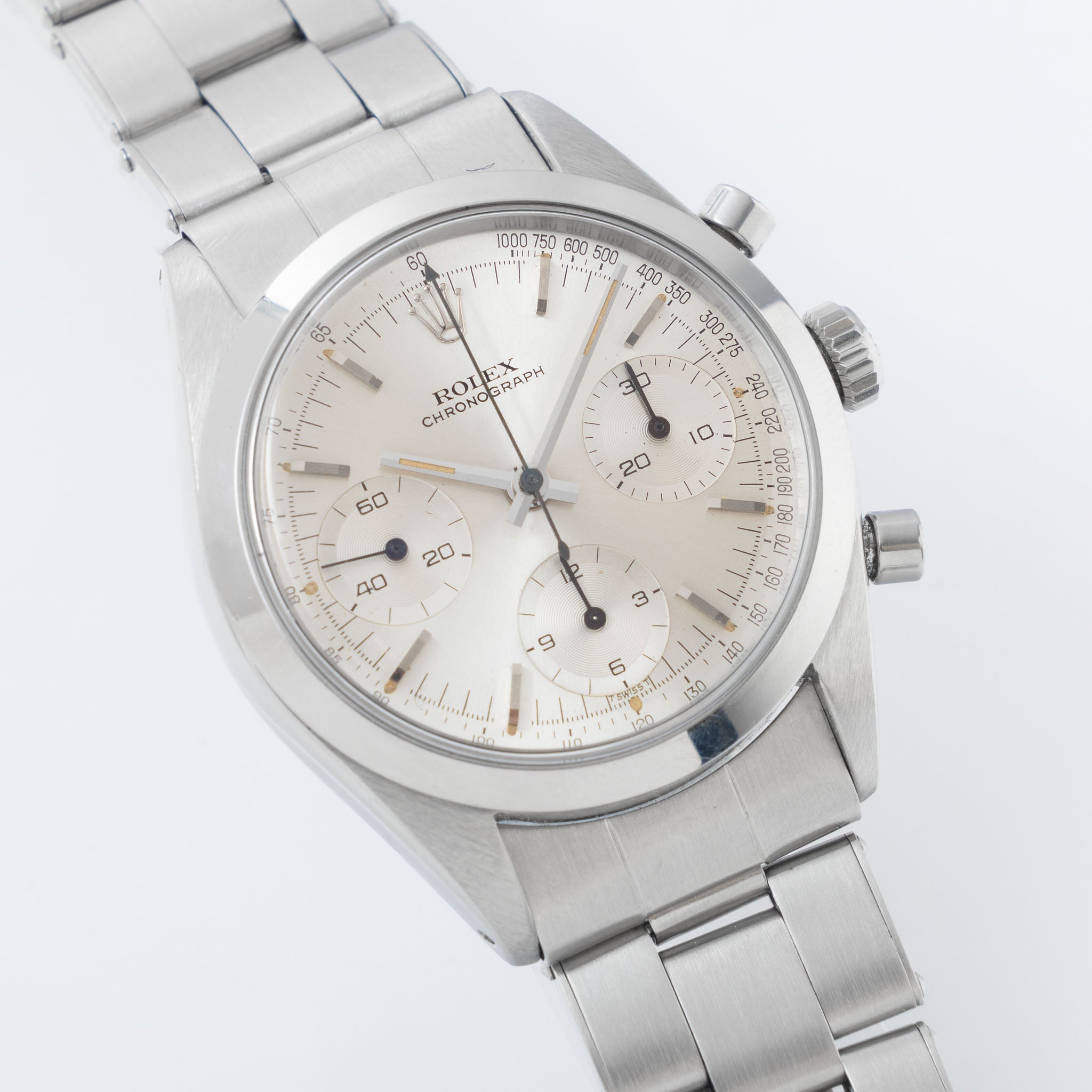Rolex Chronograph "Pre-Daytona" 6238 Silver Dial