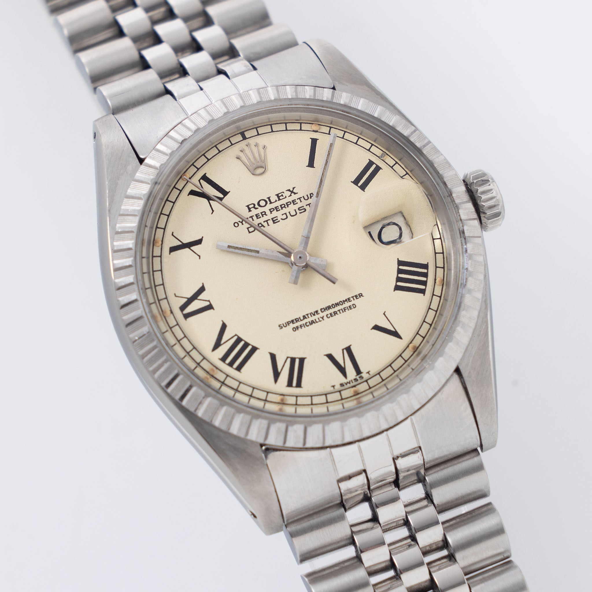 Rolex Datejust cream Buckley dial ref 1603
