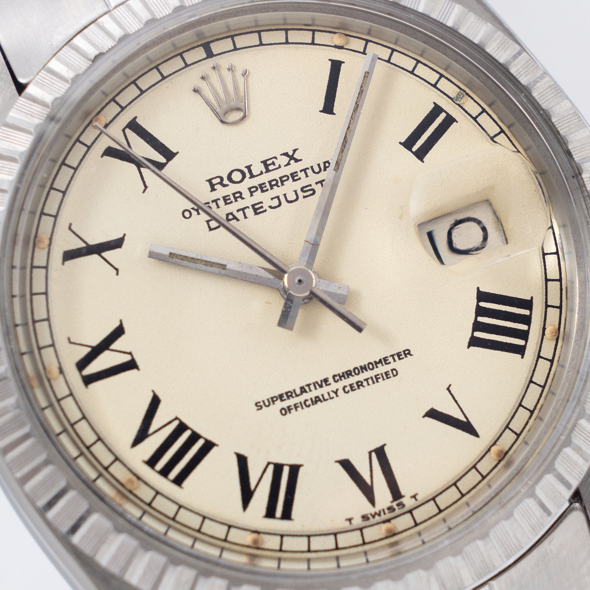 Rolex Datejust cream Buckley dial ref 1603