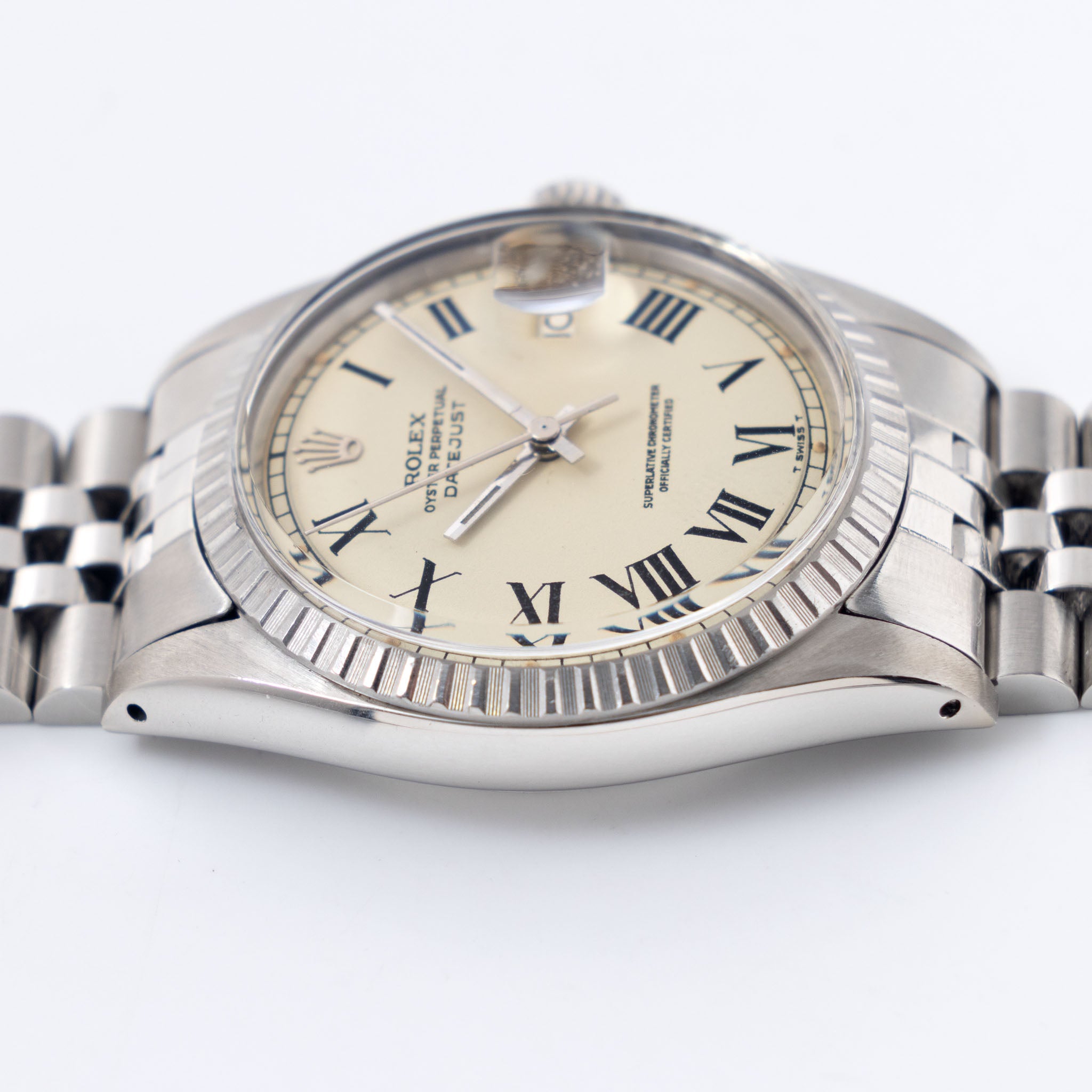 Rolex Datejust cream Buckley dial ref 1603