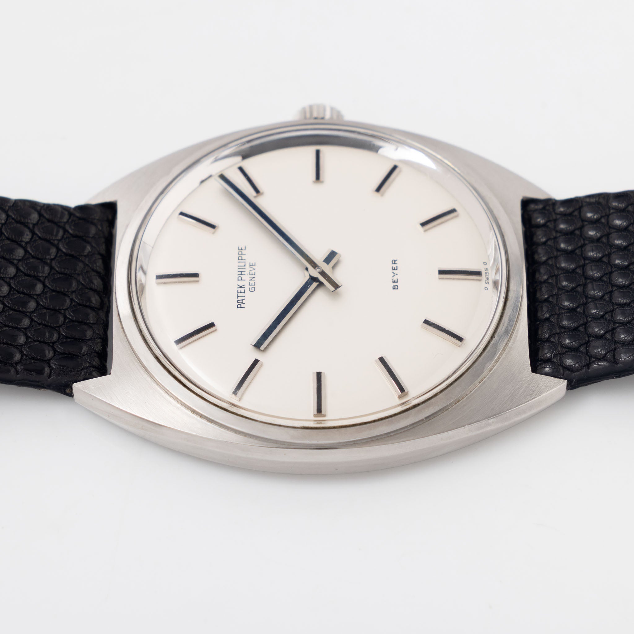 Patek Philippe Calatrava 3574 Silver dial "Beyer" in Steel Execution with Box