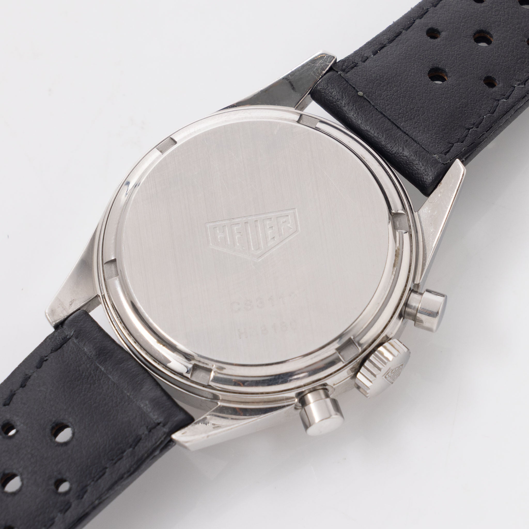 Heuer Carrera Re-edition Salmon Dial Box and Paper Set ref cs3112