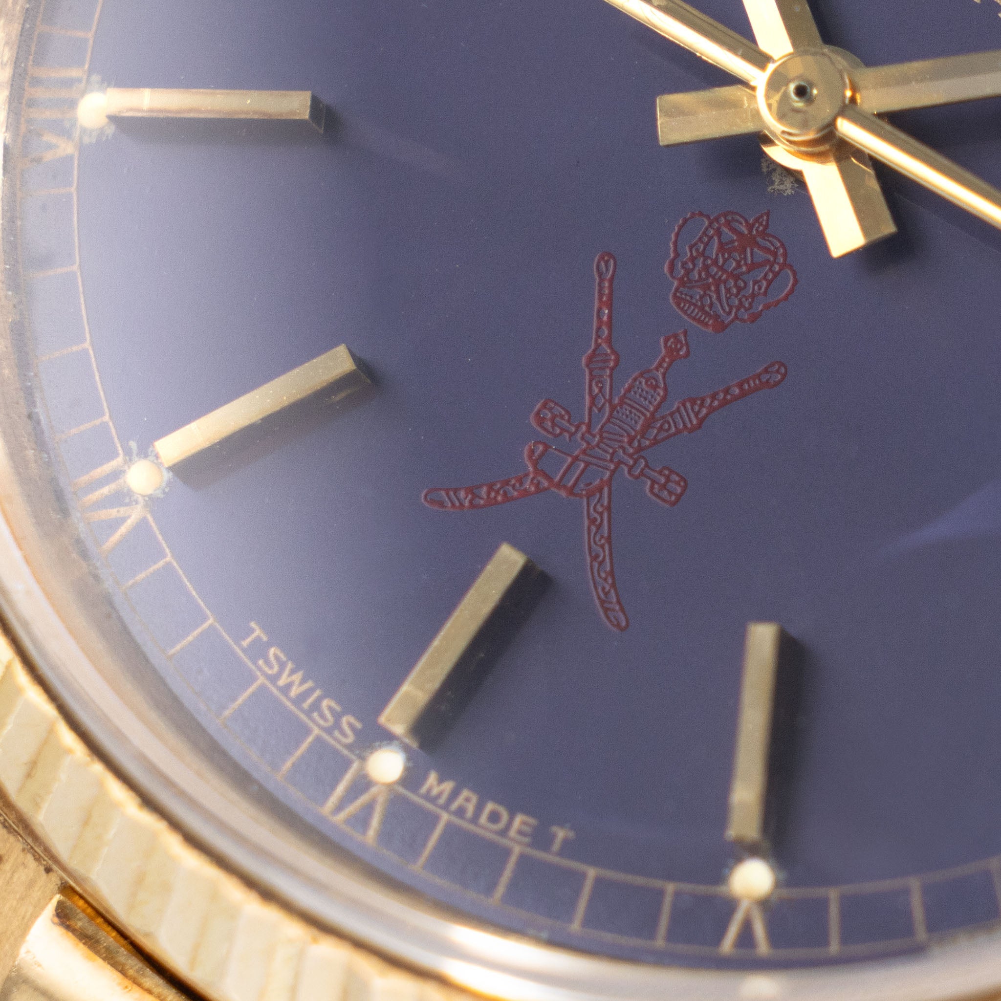 Rolex Day-Date 18038 Purple  Khanjar dial from original owner’s family with Provenance