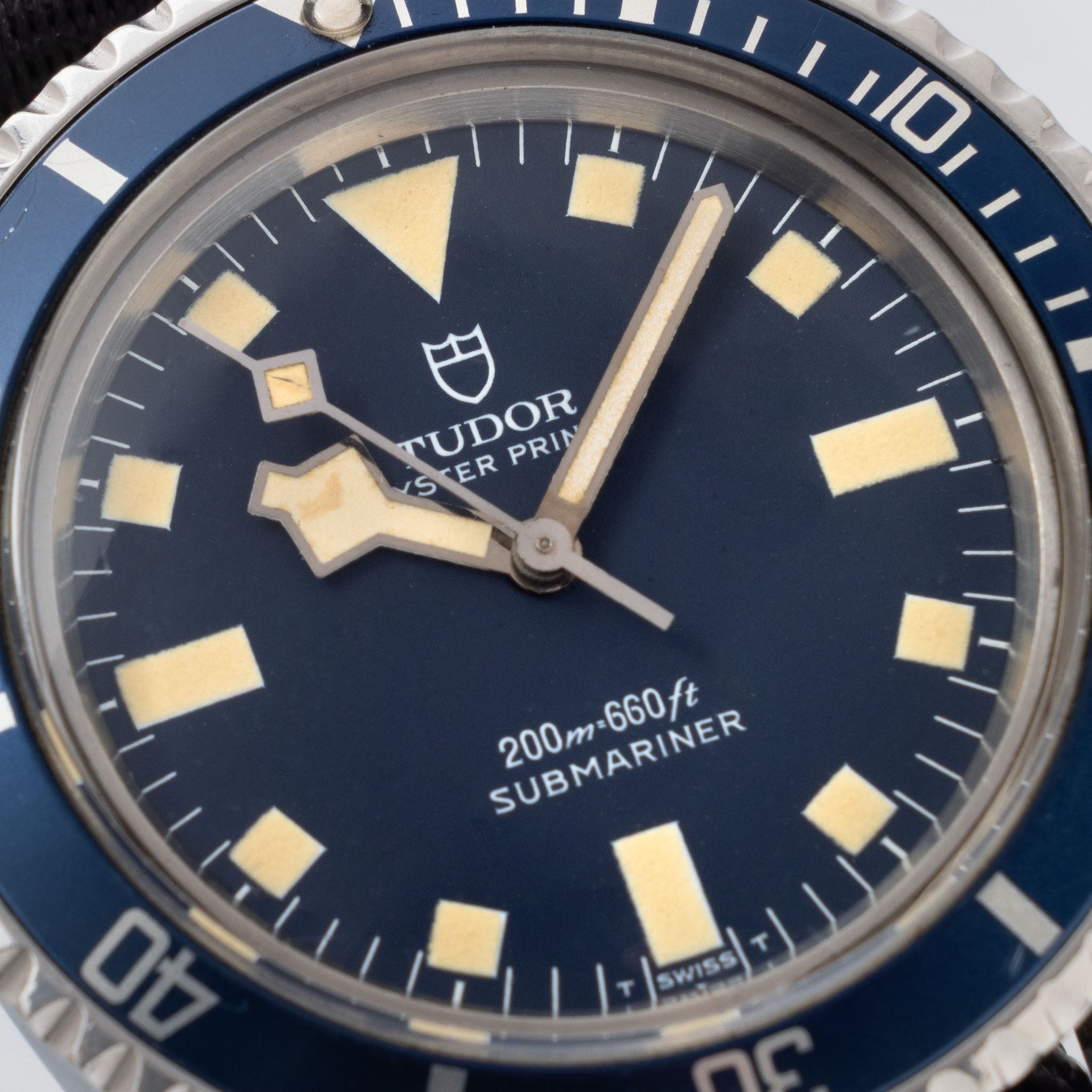 Tudor Submariner MN 76 Snowflake Blue Dial Marine Nationale ref. 9401/0