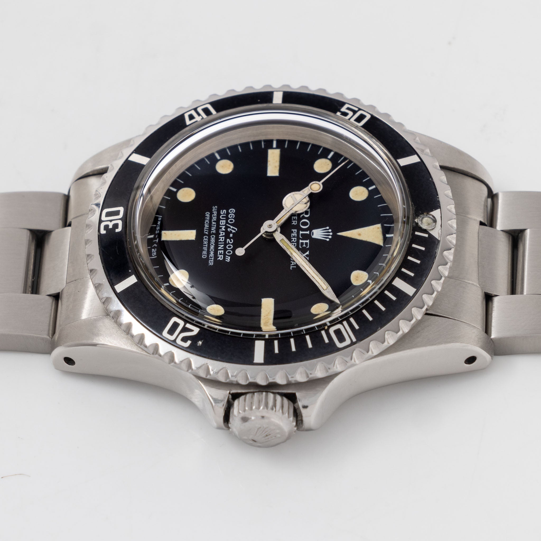 Rolex Submariner non serif dial ref 5512