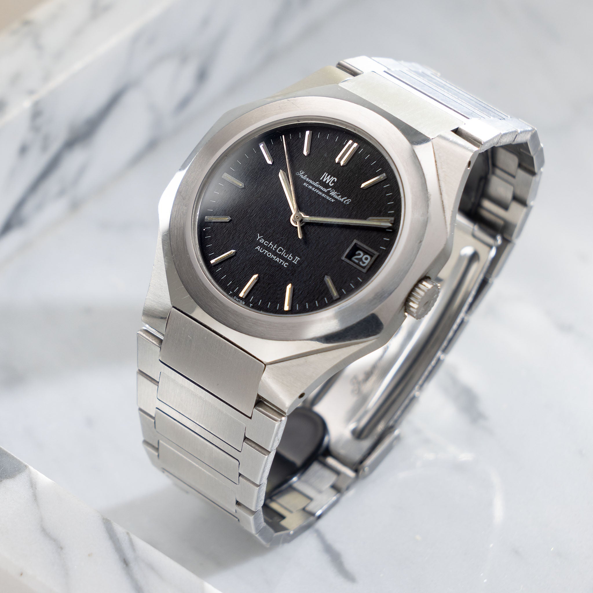 IWC Yacht club II Jumbo Automatic Black dial ref 3212