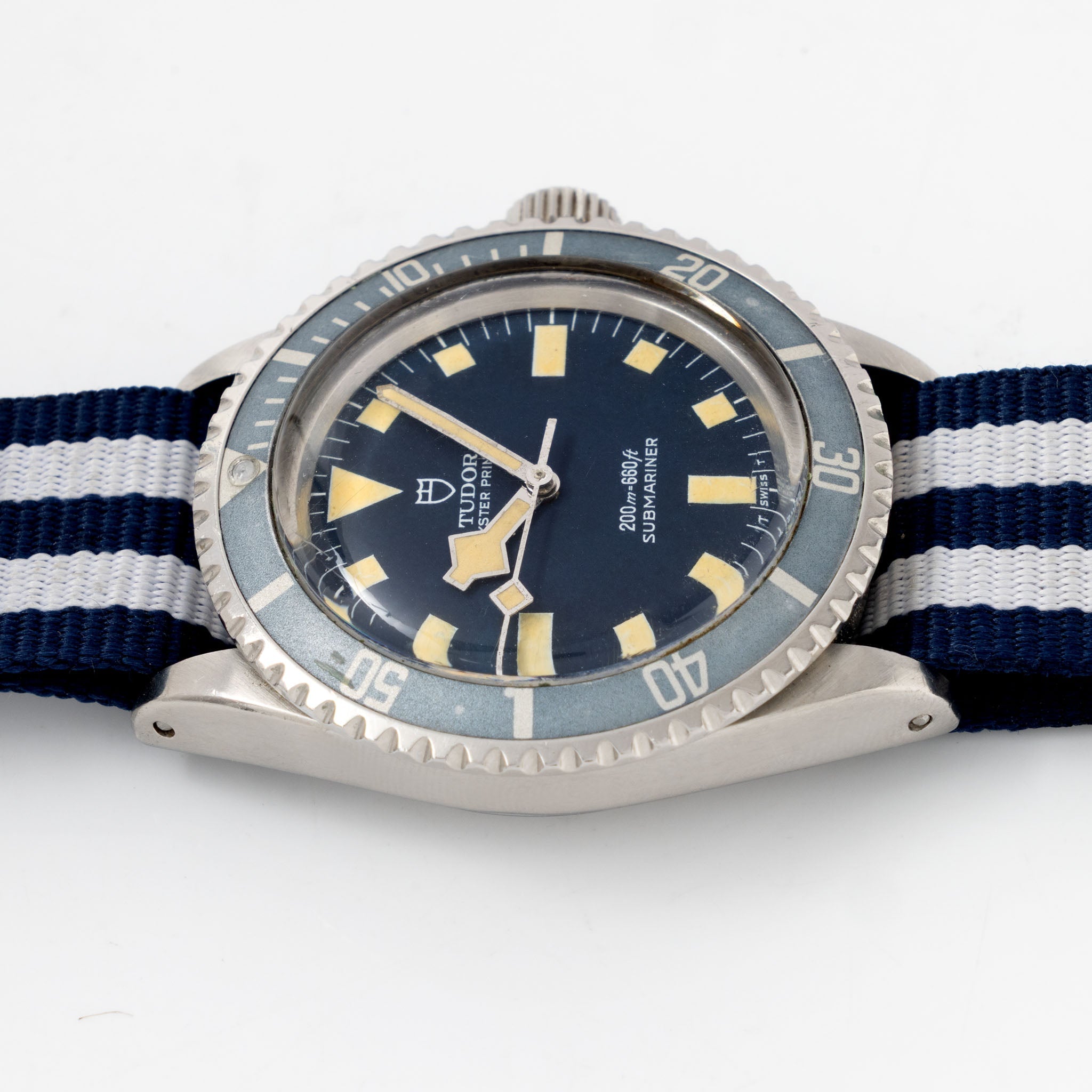 Tudor Submariner MN82 Marine Nationale ref 9410/0 Blue Snowflake Dial