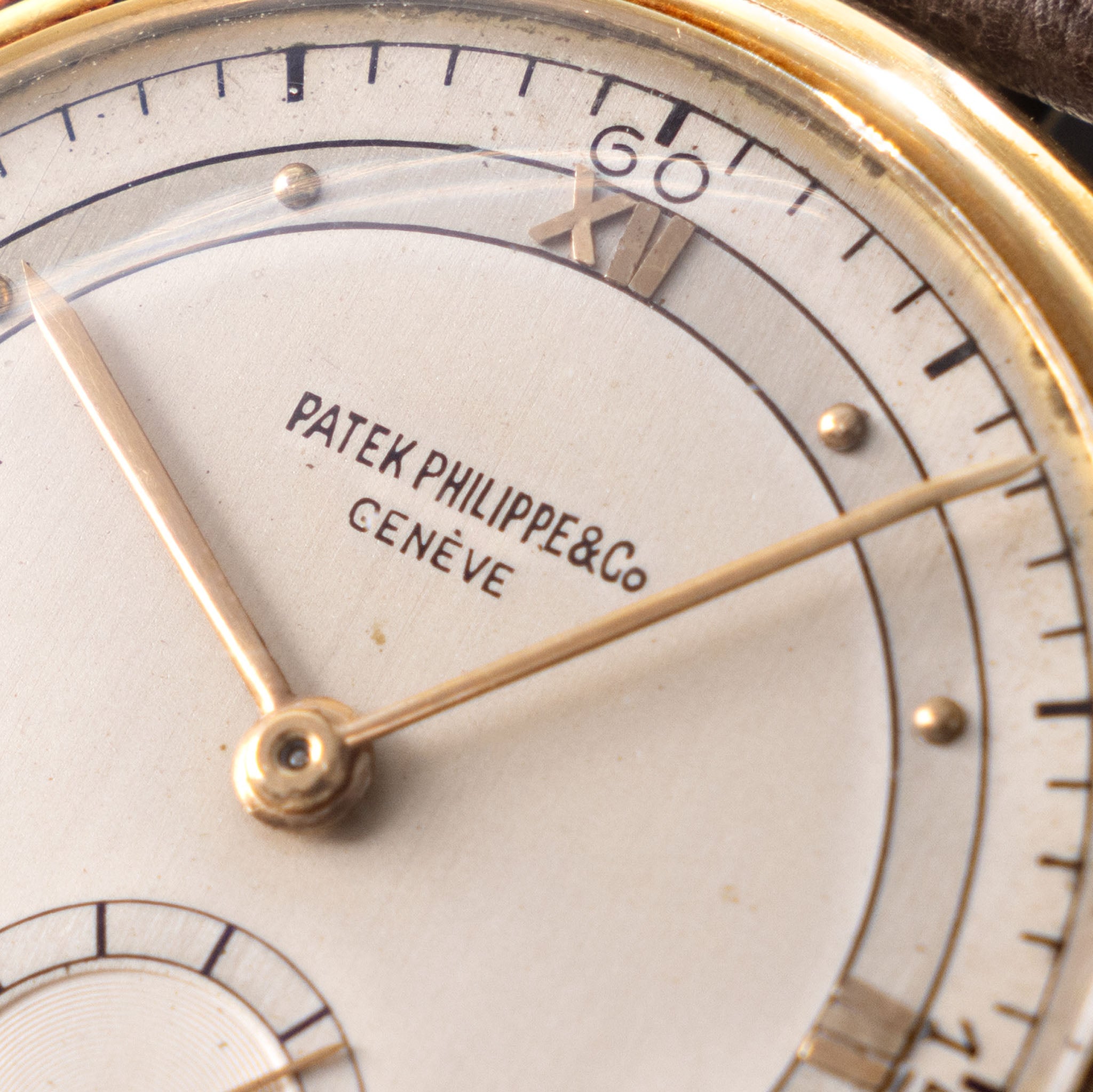 Patek Philippe Calatrava Two-Tone Dial ref. 1527 in 18k Yellow Gold