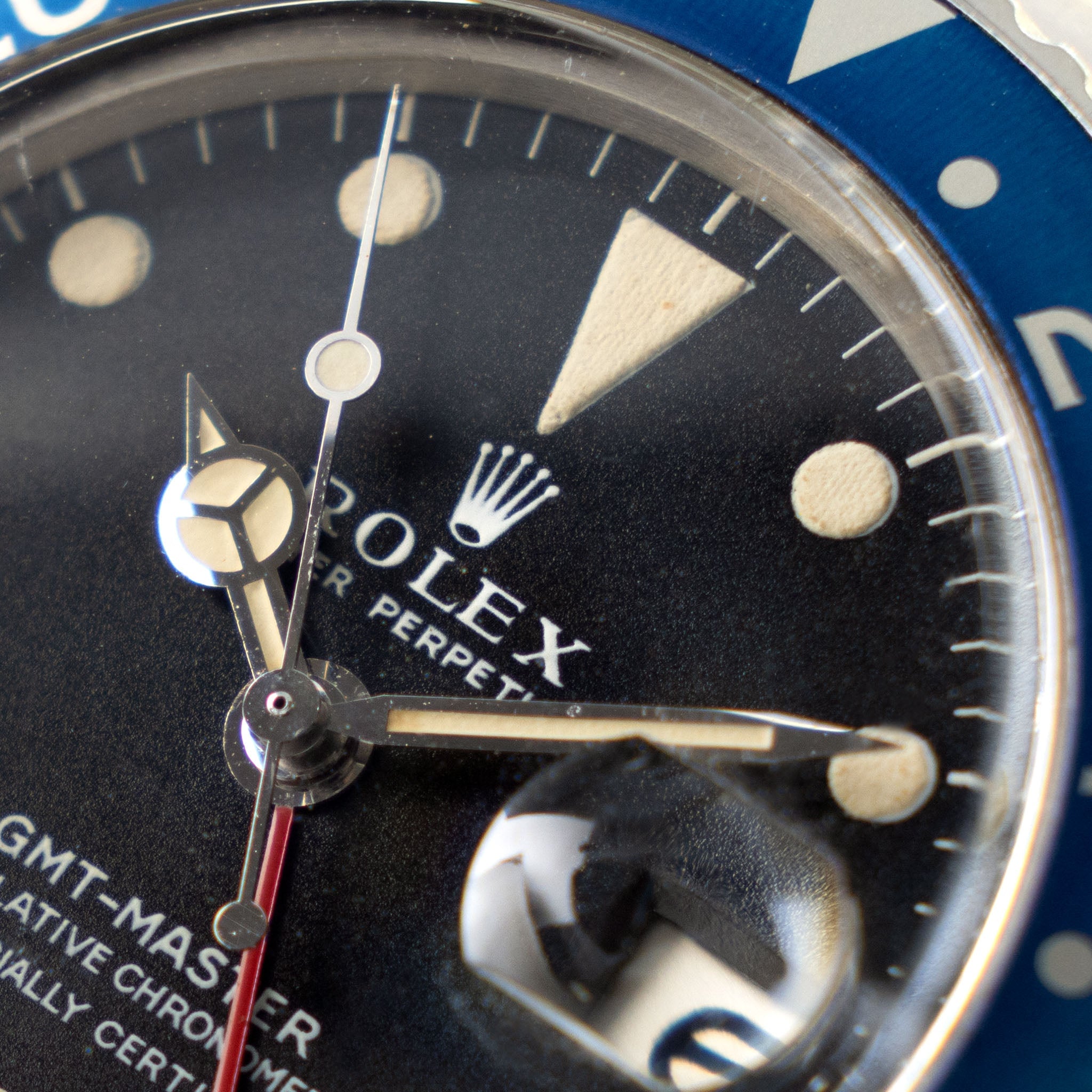 Rolex GMT-Master 1675 MK1 Long-E Dial