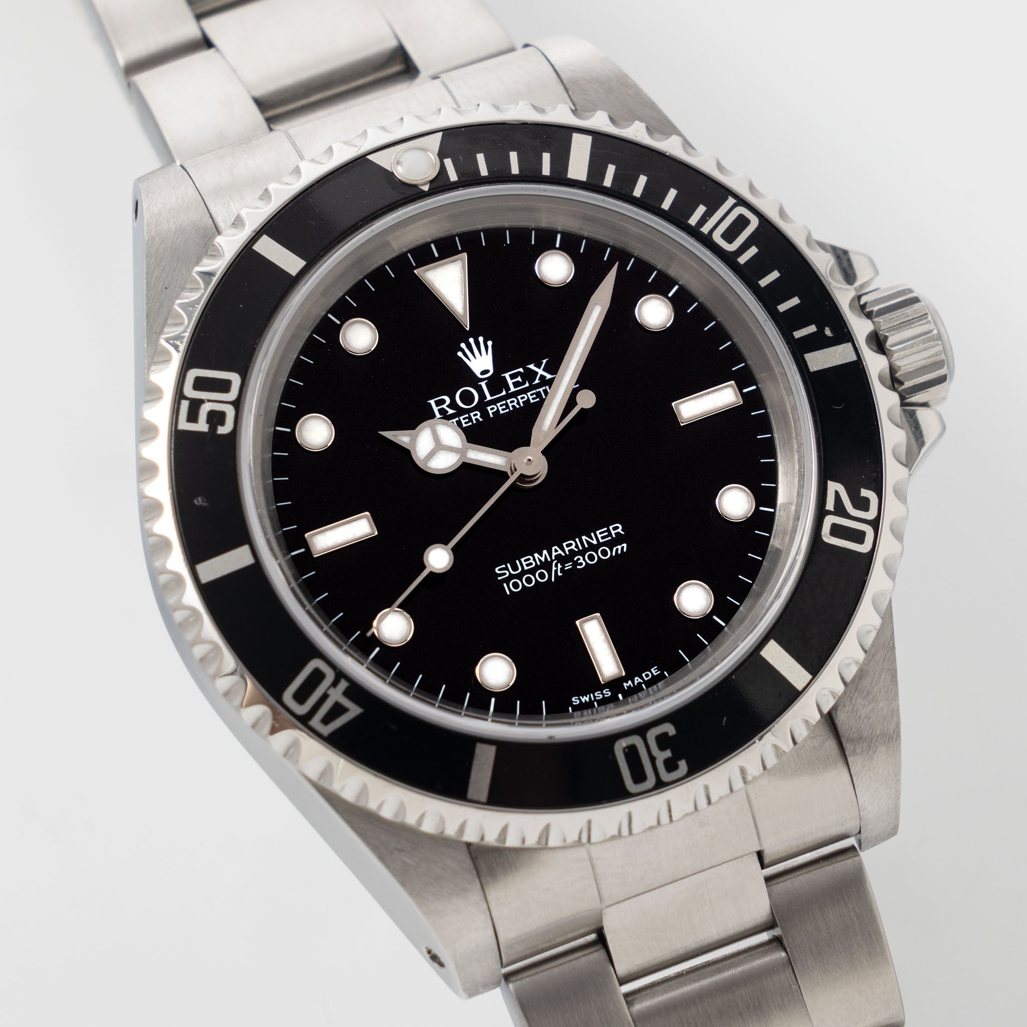 Rolex Submariner 14060 Swiss Made 2-liner Dial
