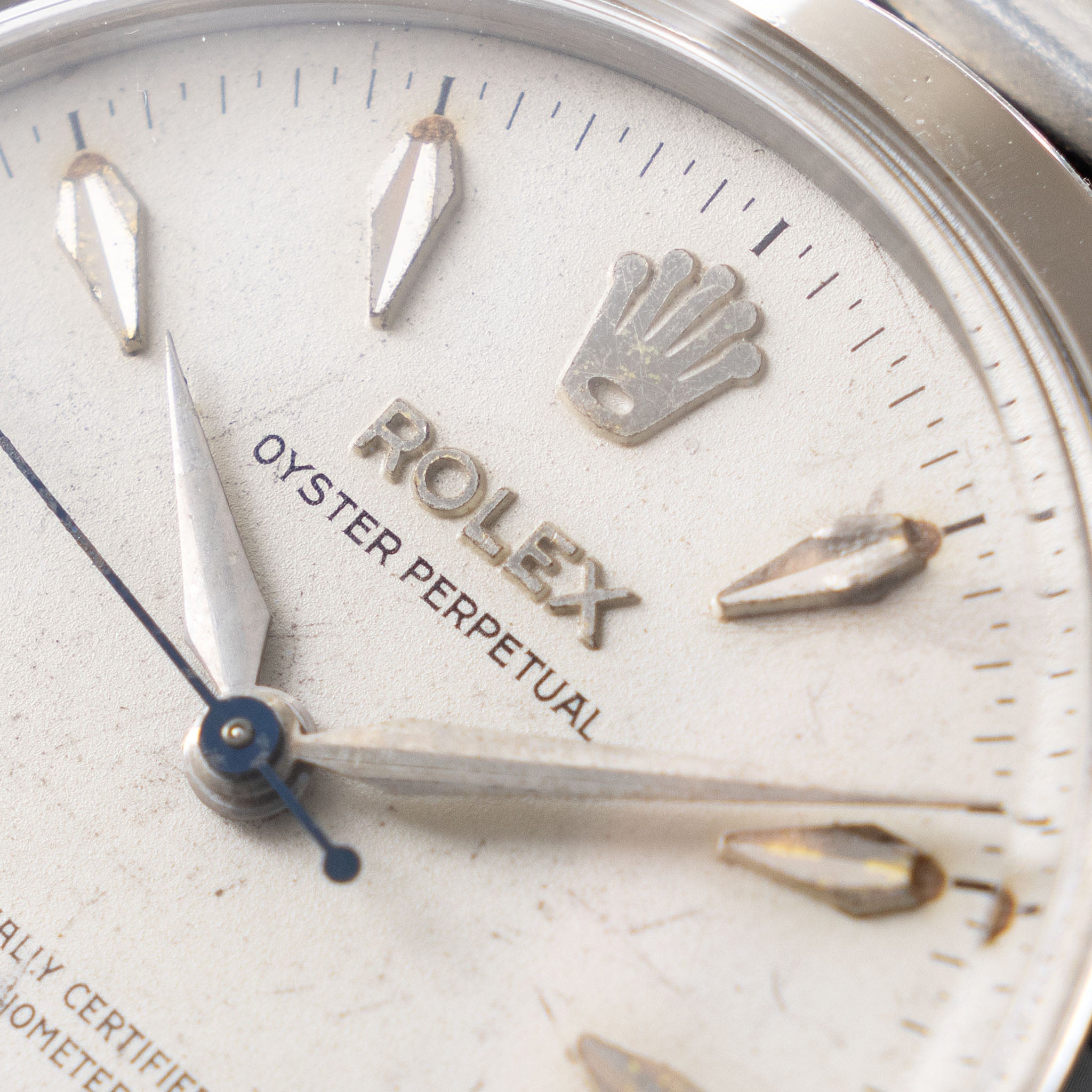 Rolex Oyster Perpetual Swiss only OCC Cream dial ref 6532