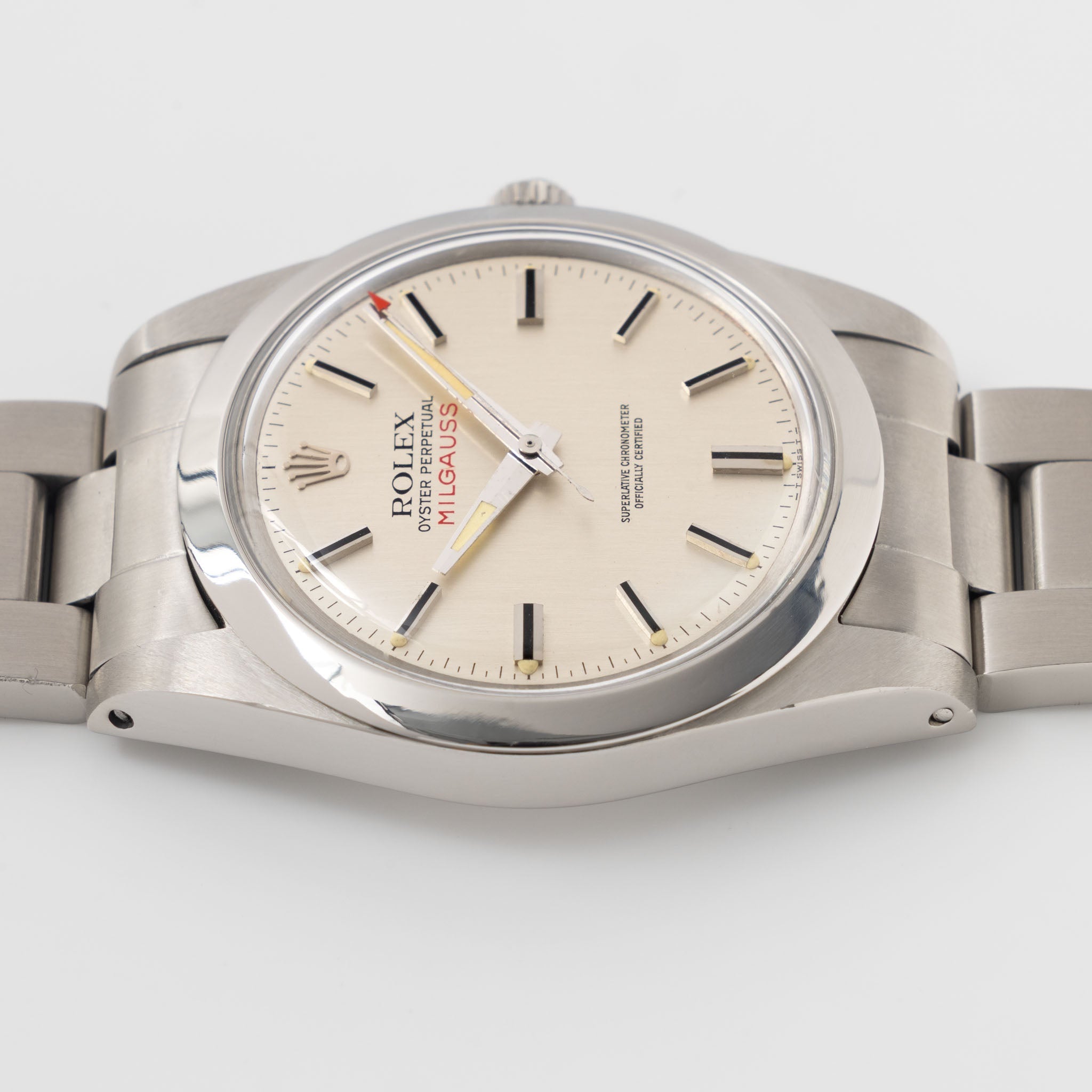 Rolex Millgauss 1019 Silver Dial