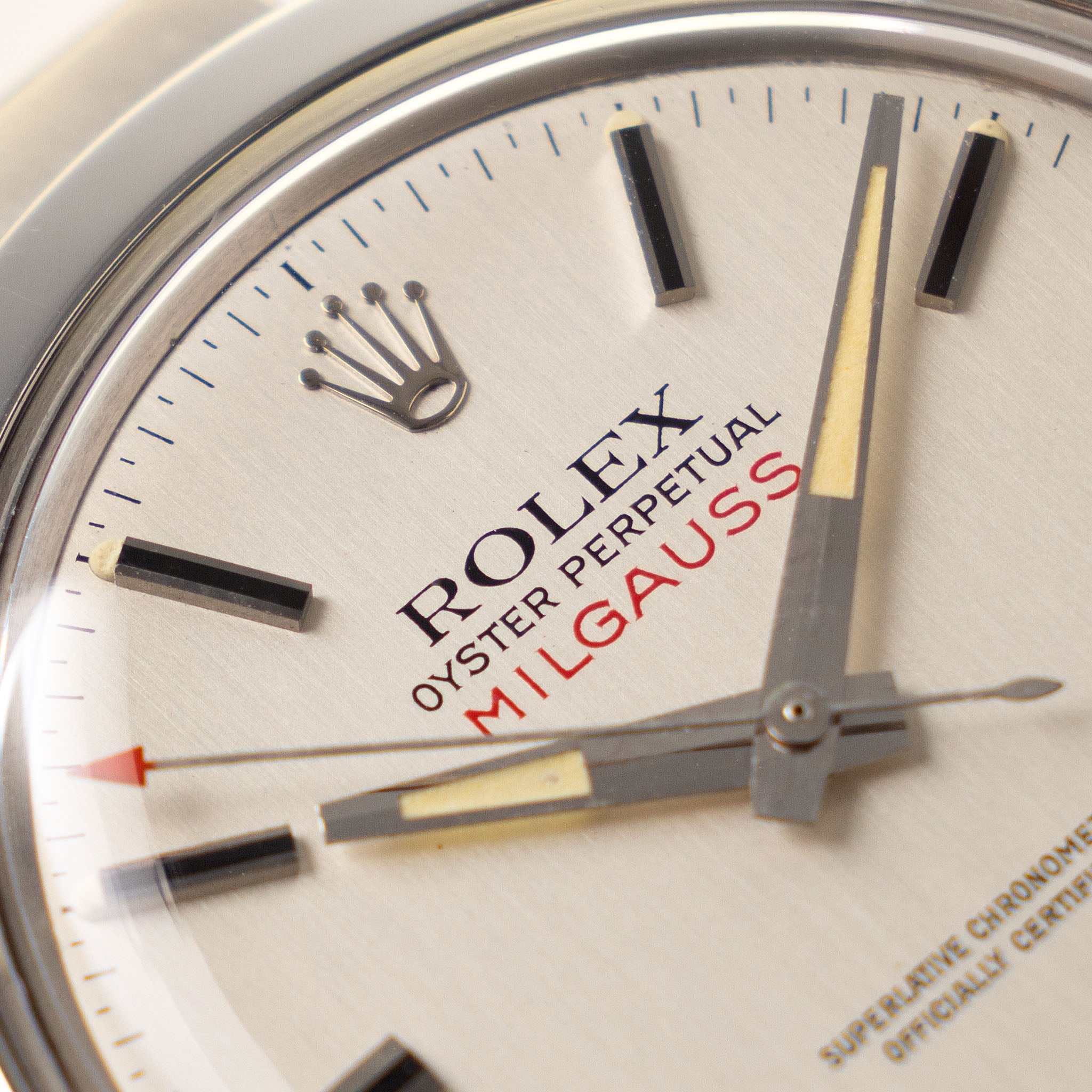Rolex Millgauss 1019 Silver Dial