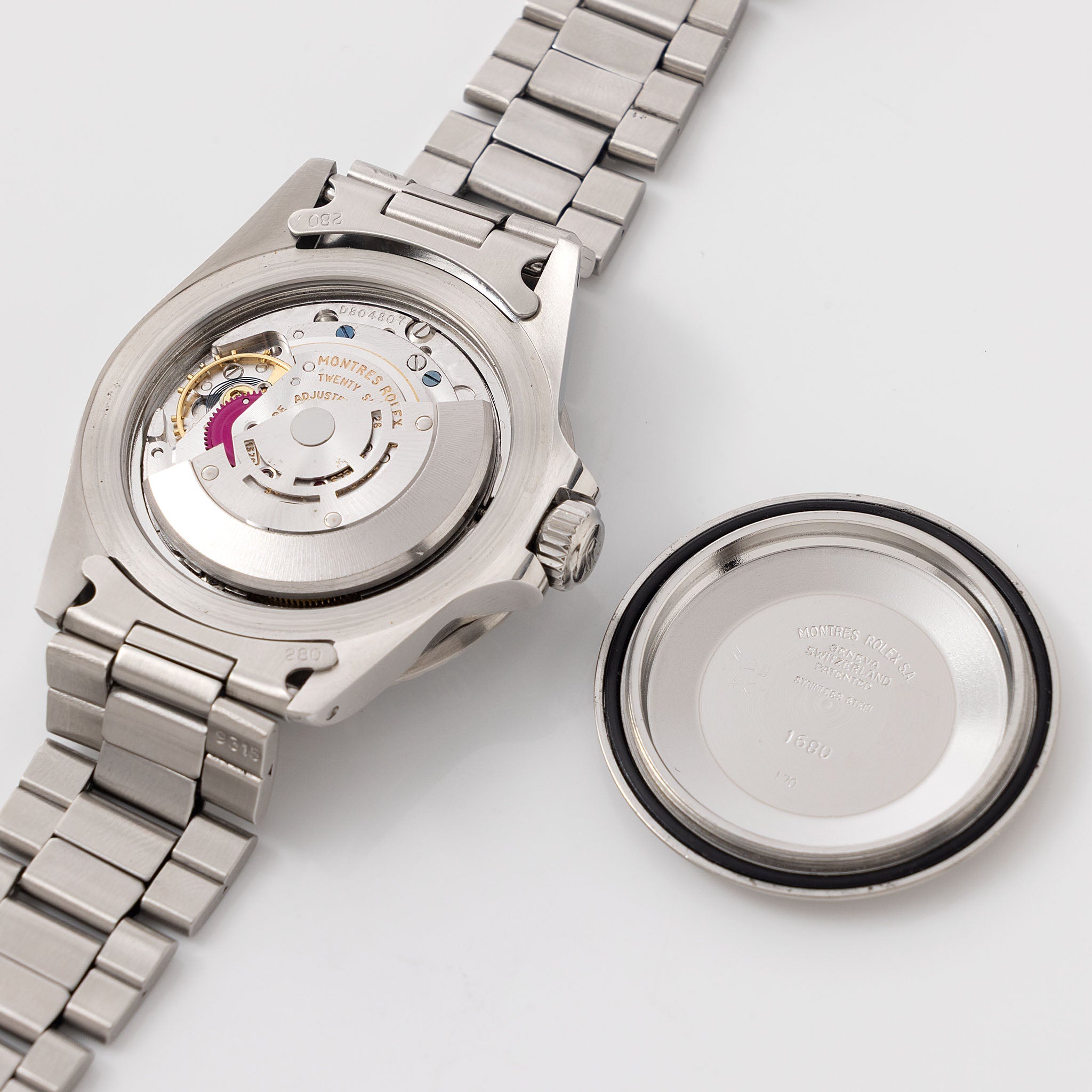 Rolex Submariner 1680 Red MK4 Dial Box and Papers Set