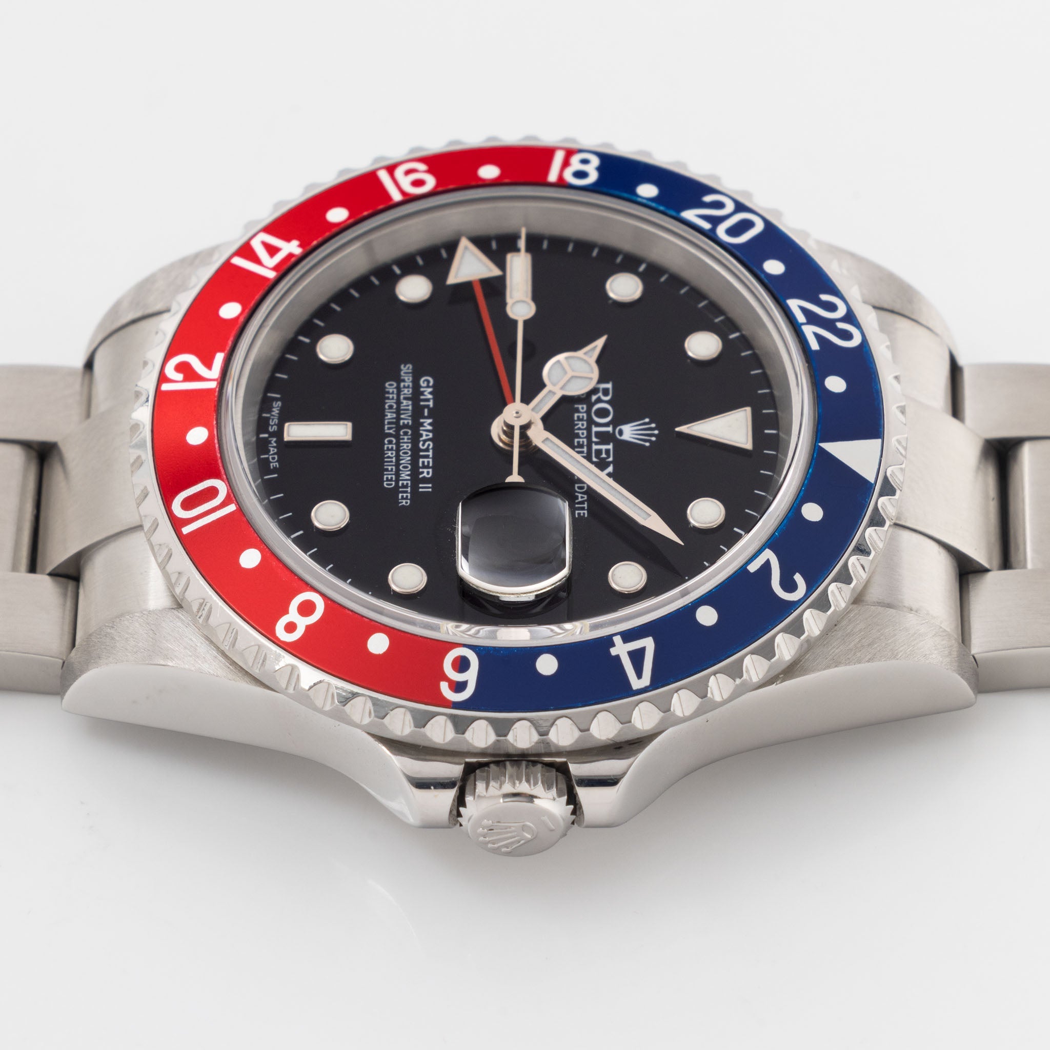 Rolex GMT-Master II 16710 Stick Dial with Original Guarantee Card