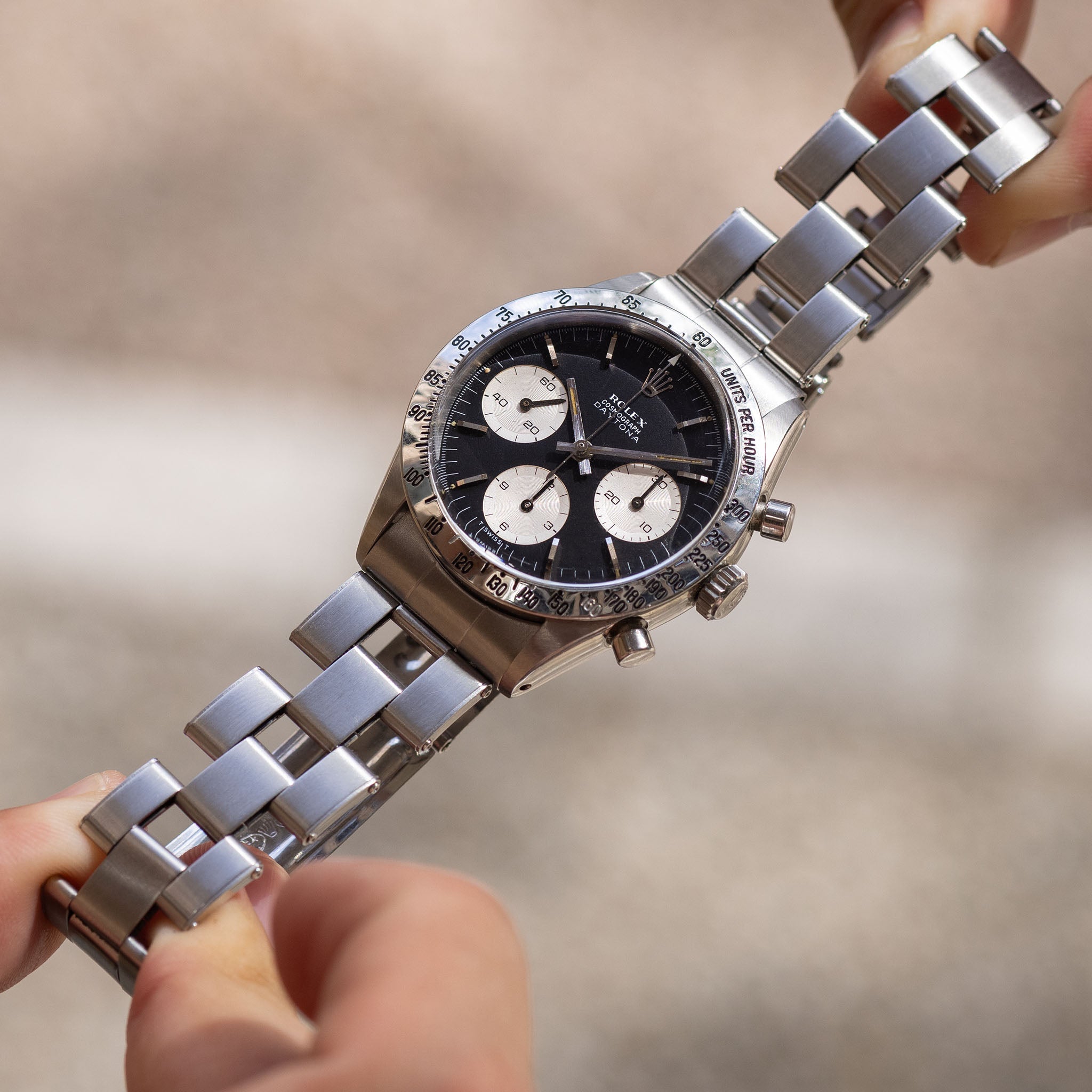 Rolex Cosmograph Daytona 6239 Black Dial