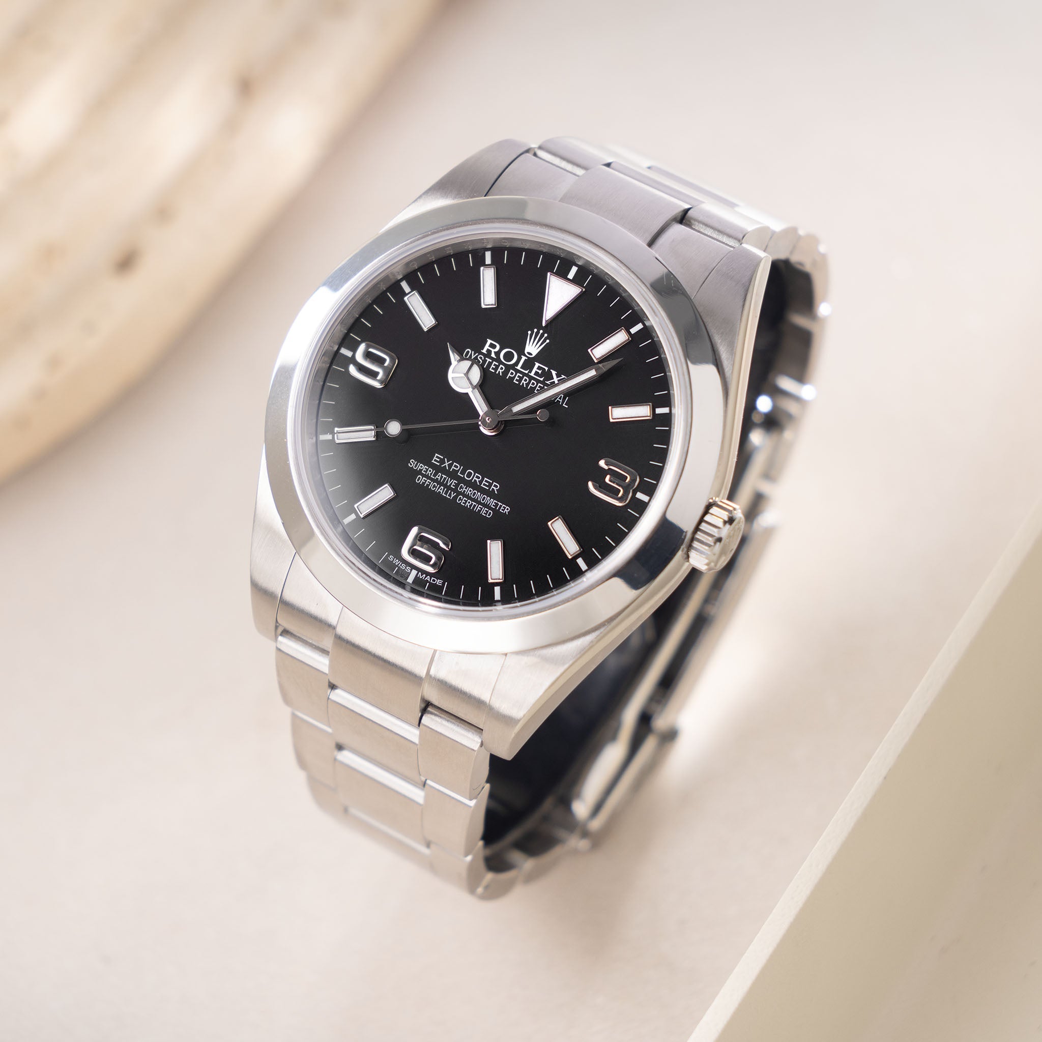 Rolex Explorer ref. 214270 Box and Papers